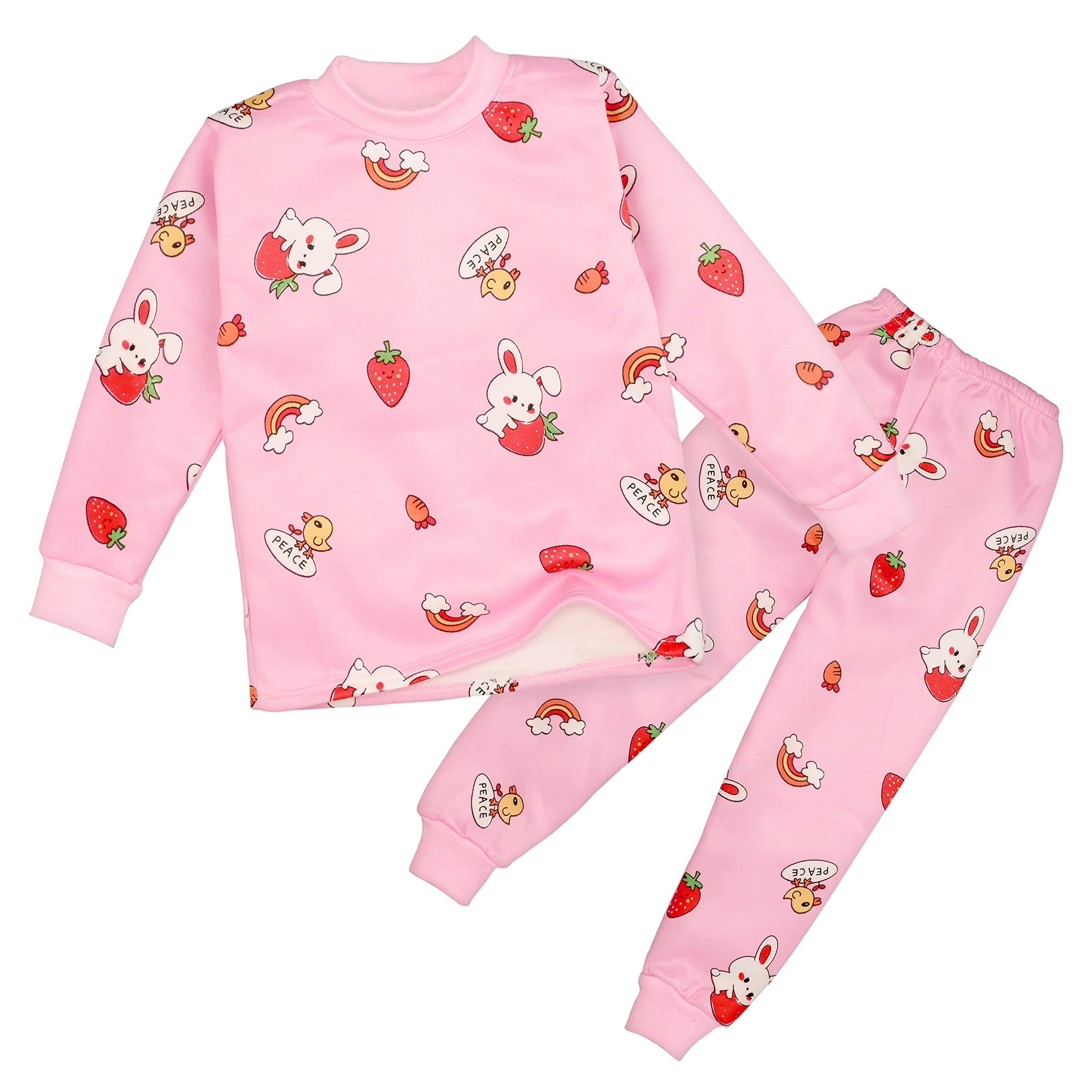 GarbGlide Kid Cartoon Sweatshirt Set - Image 4