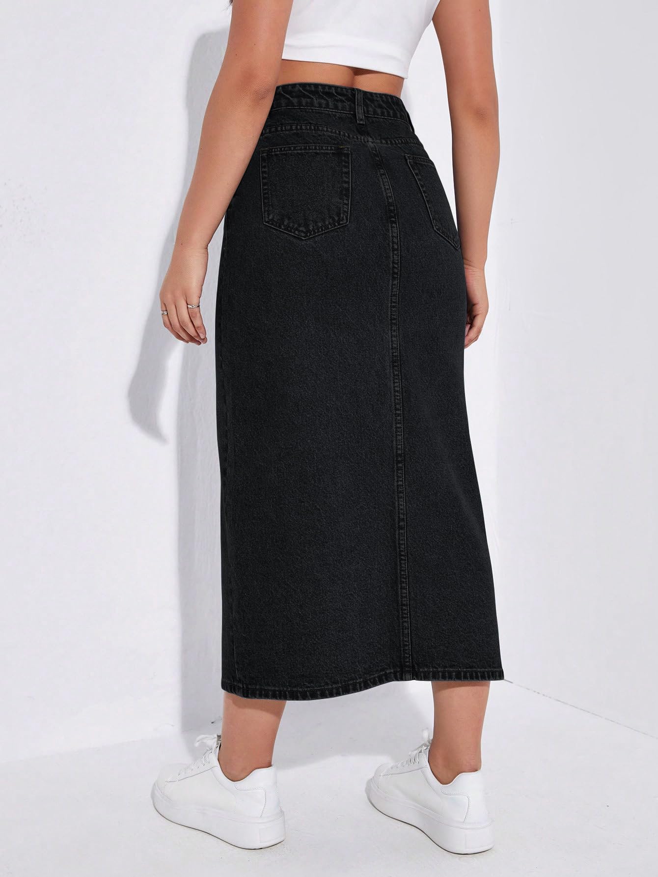 Shasmi Women Denim Skirt - Image 3