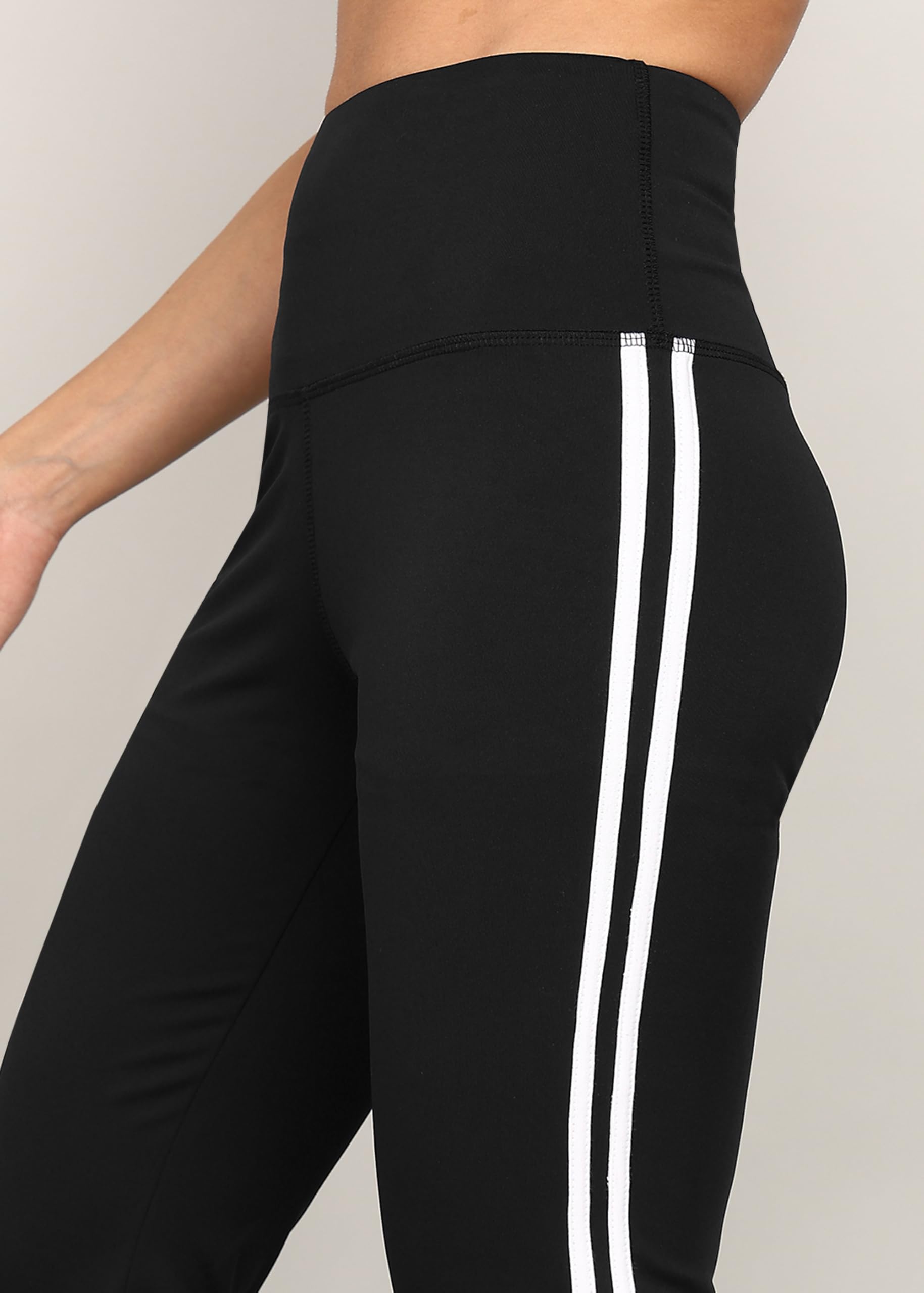 Rock Paper Scissors High Waist Flared Leggings - Image 5