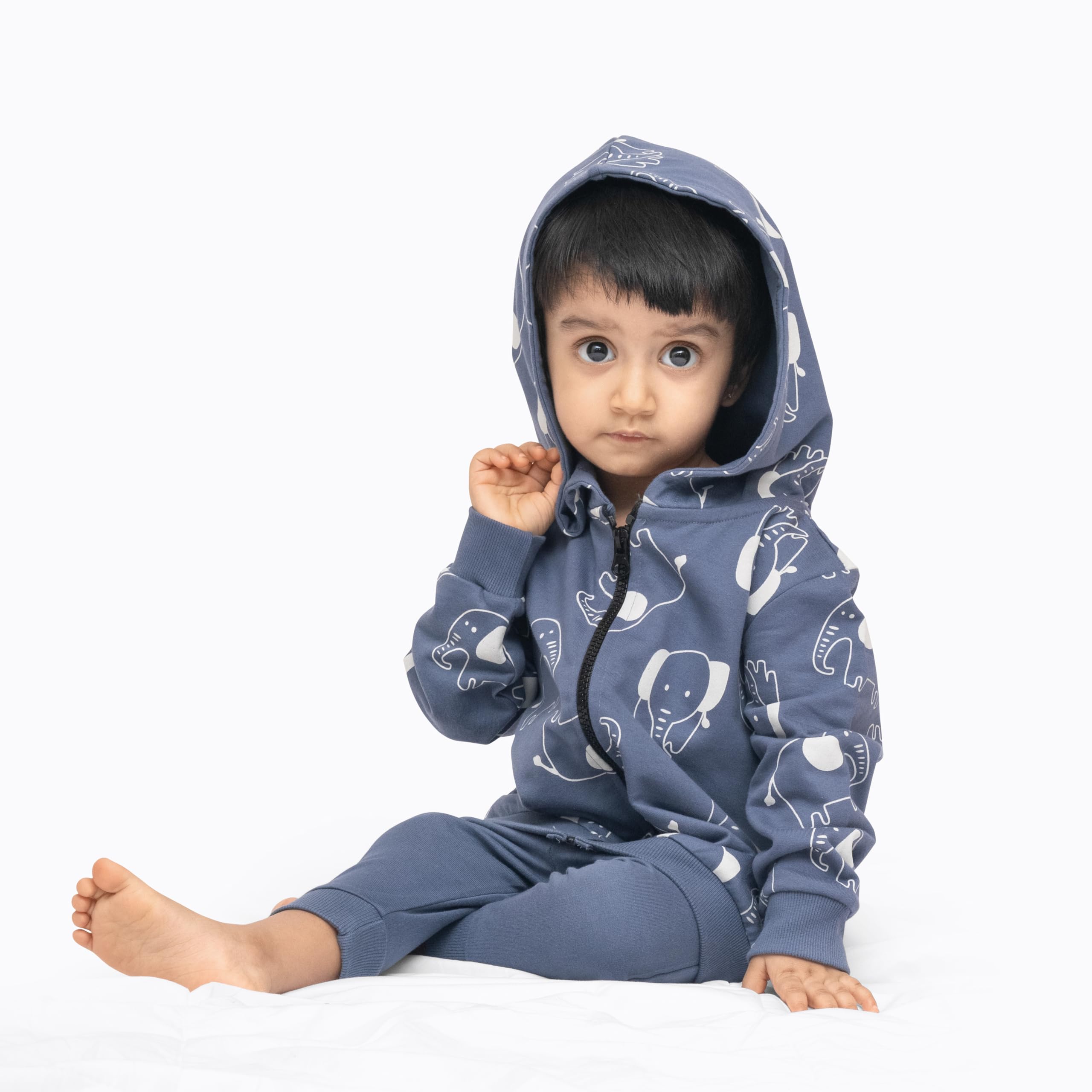 ARIEL Kids Cotton Fleece Hoodie Sweatshirt Set for Boys - Image 3