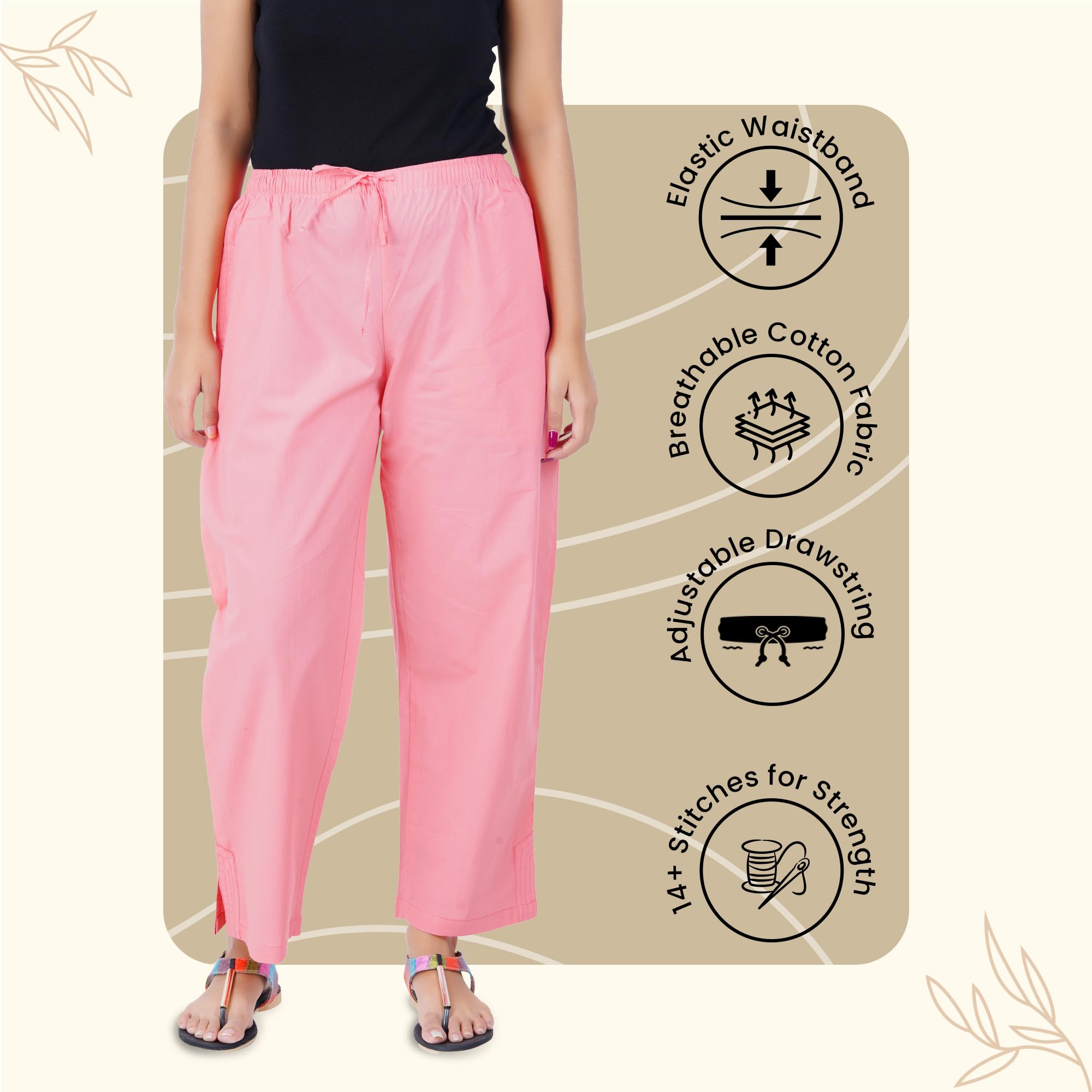 Happy Bunny Parallel Pants for Women - Cotton - Image 2