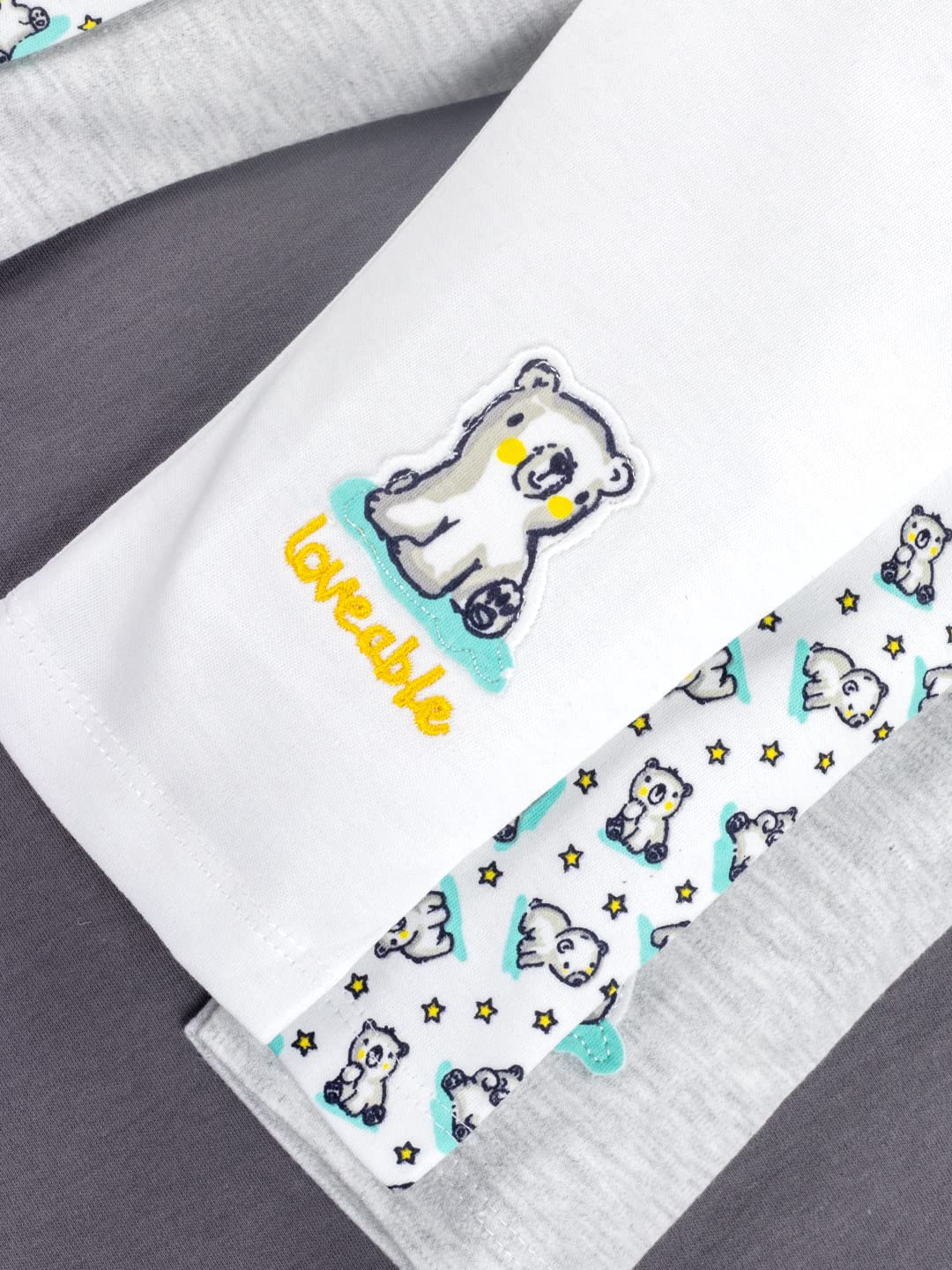 Cotton Pyjama Set for Baby Girls - Image 4