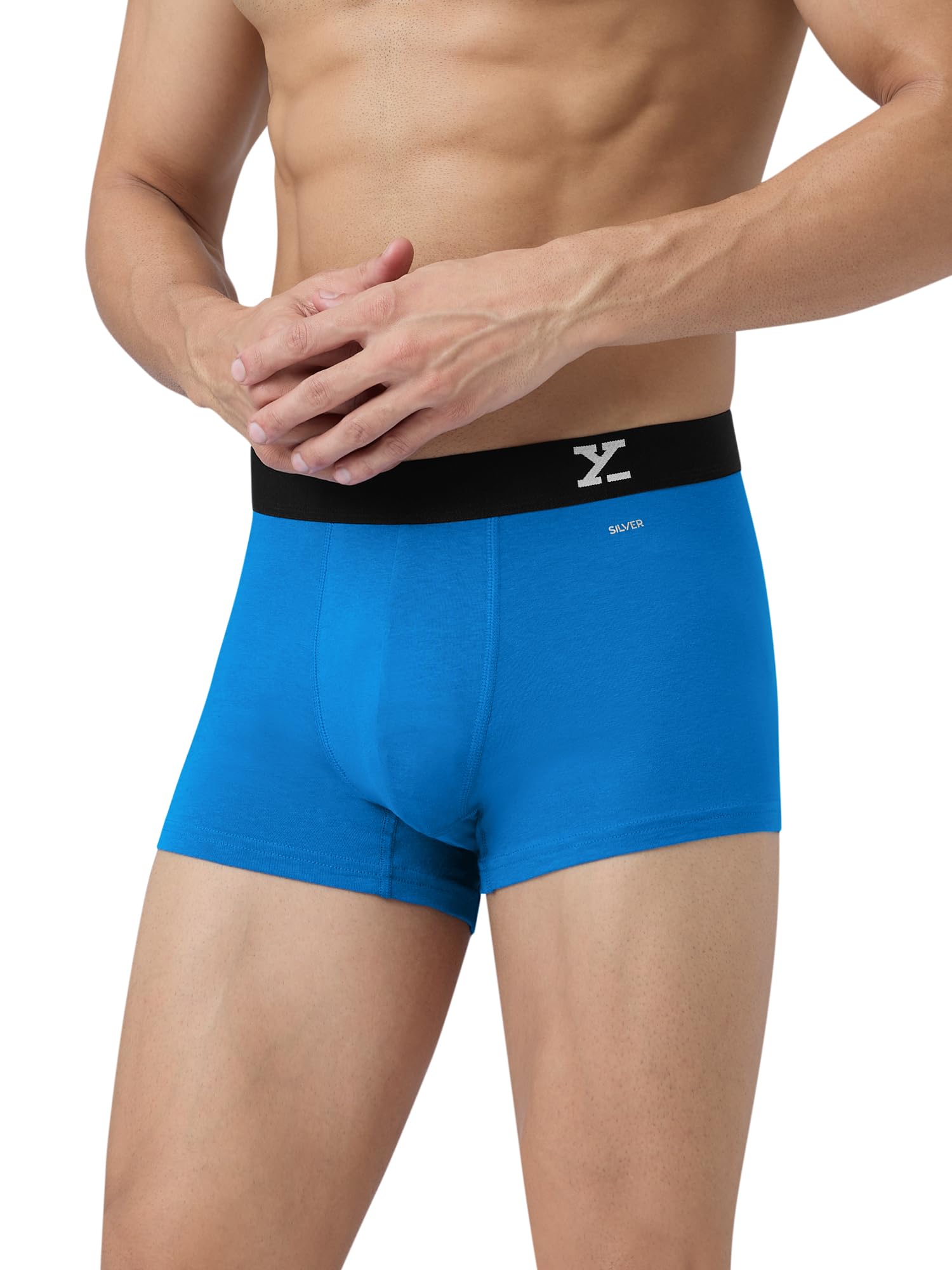 XYXX Men's Cotton Modal Trunks - Black & Multicolor - Image 5