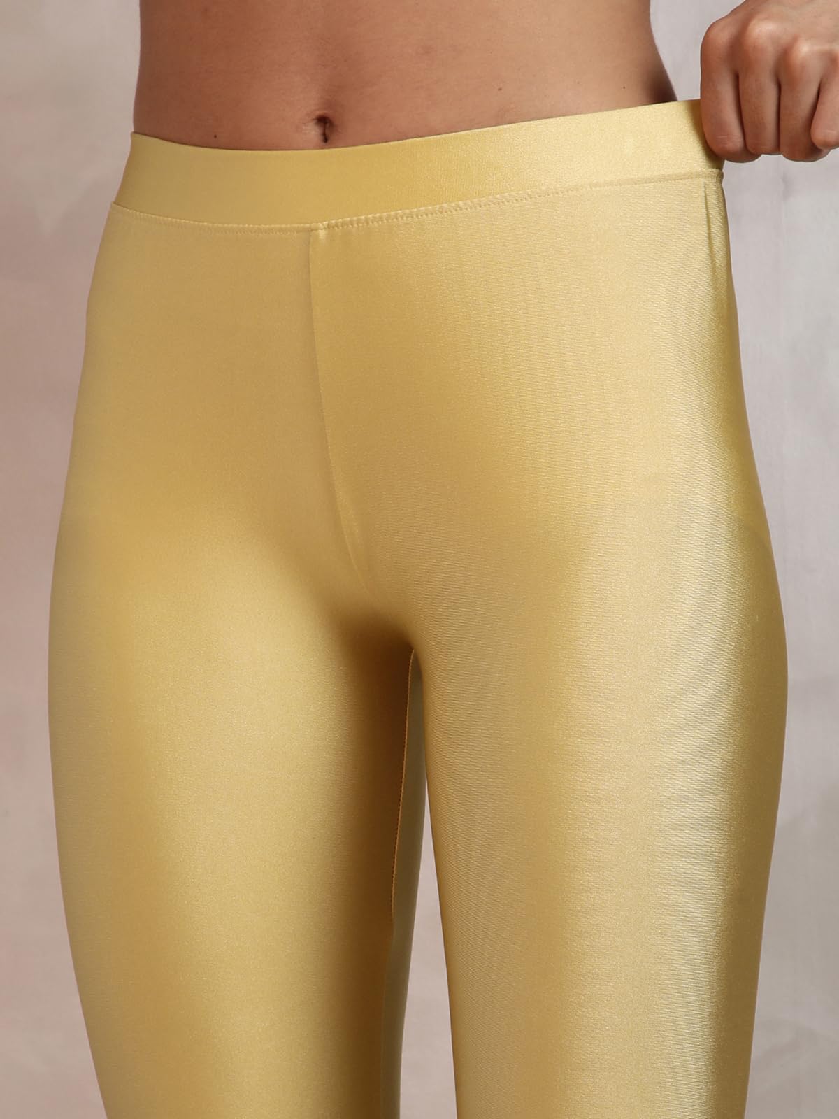 TWIN BIRDS Ankle Length Shimmer Leggings - Image 5