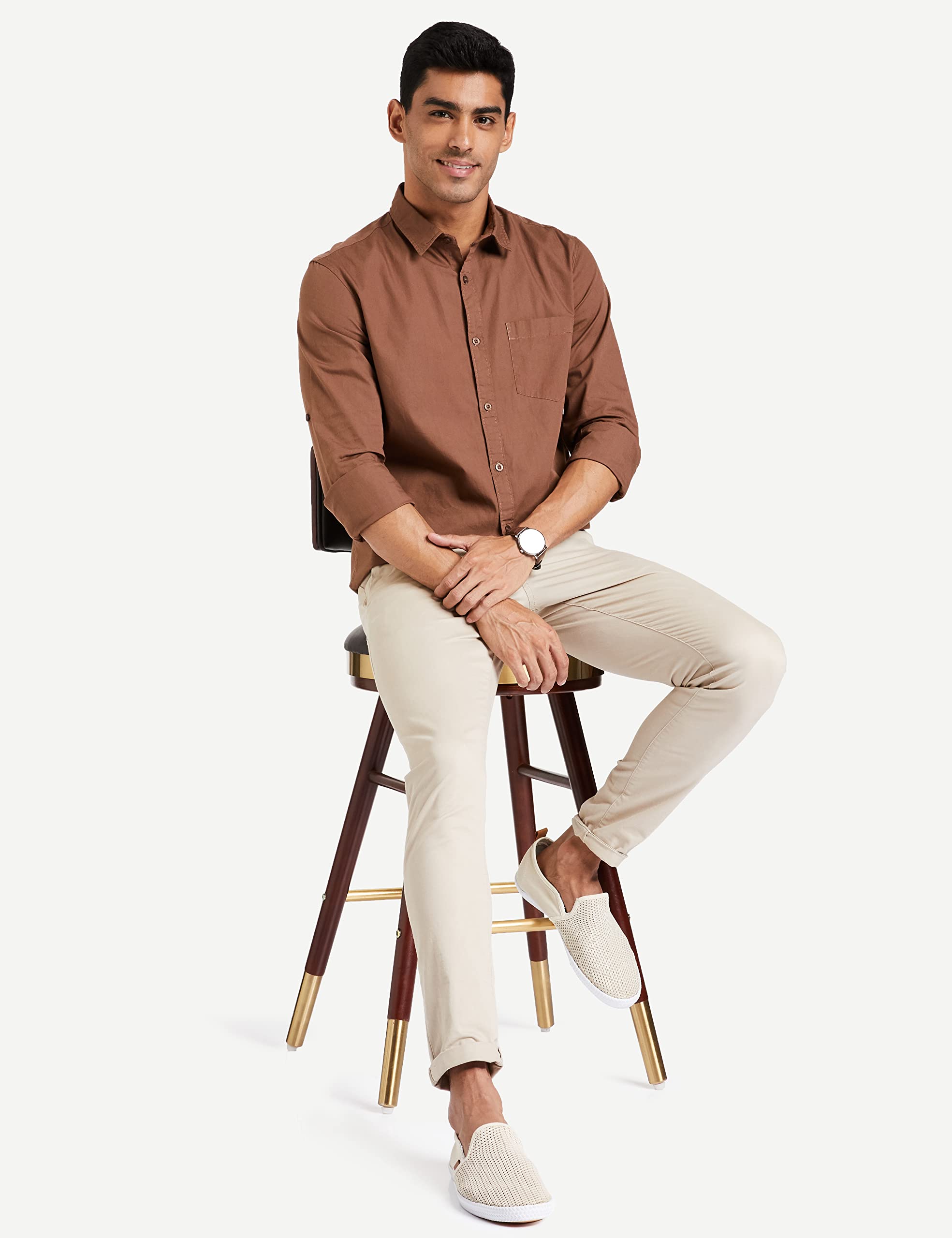 Symbol Men Cotton Shirt - Image 3