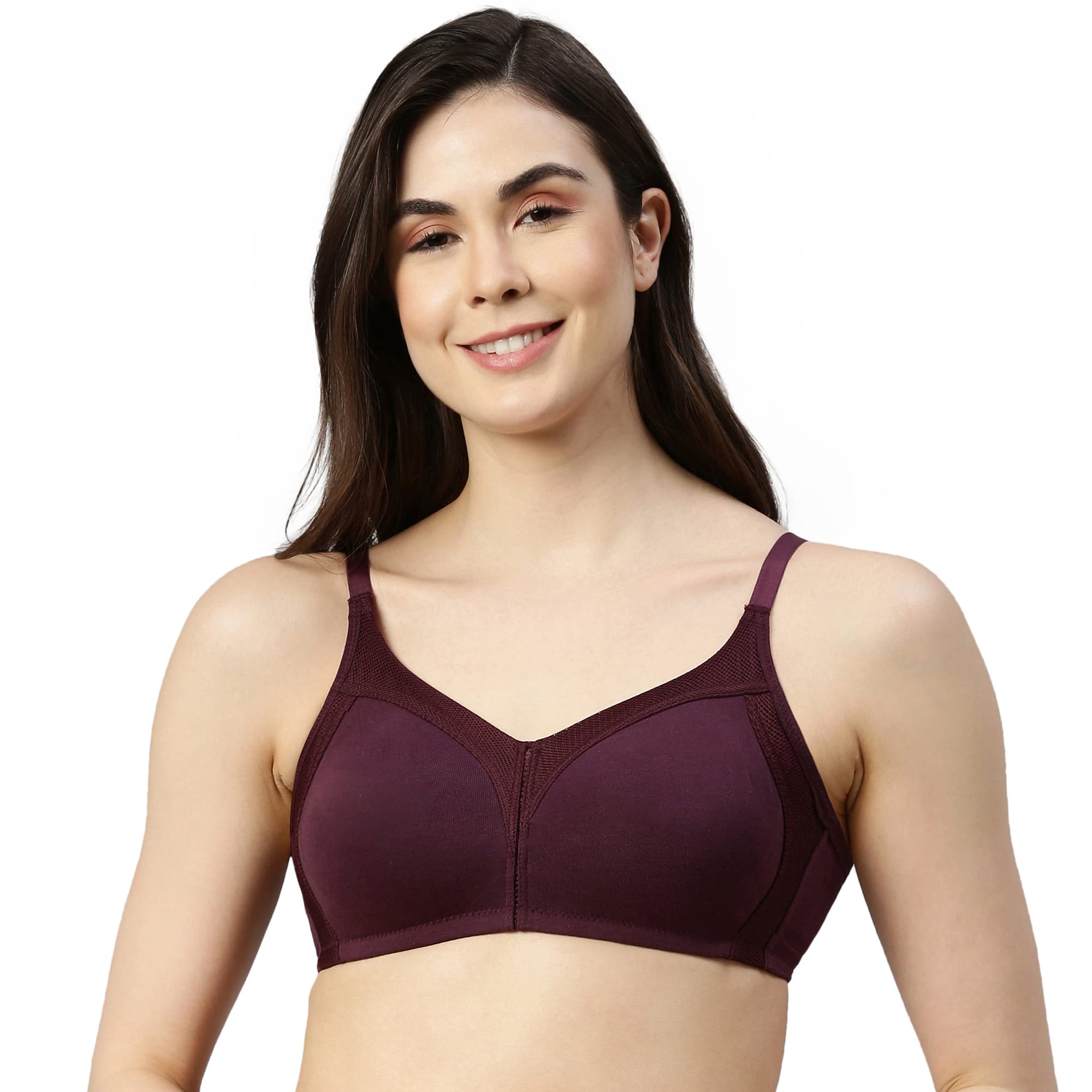 Enamor Full Support Supima Cotton Bra