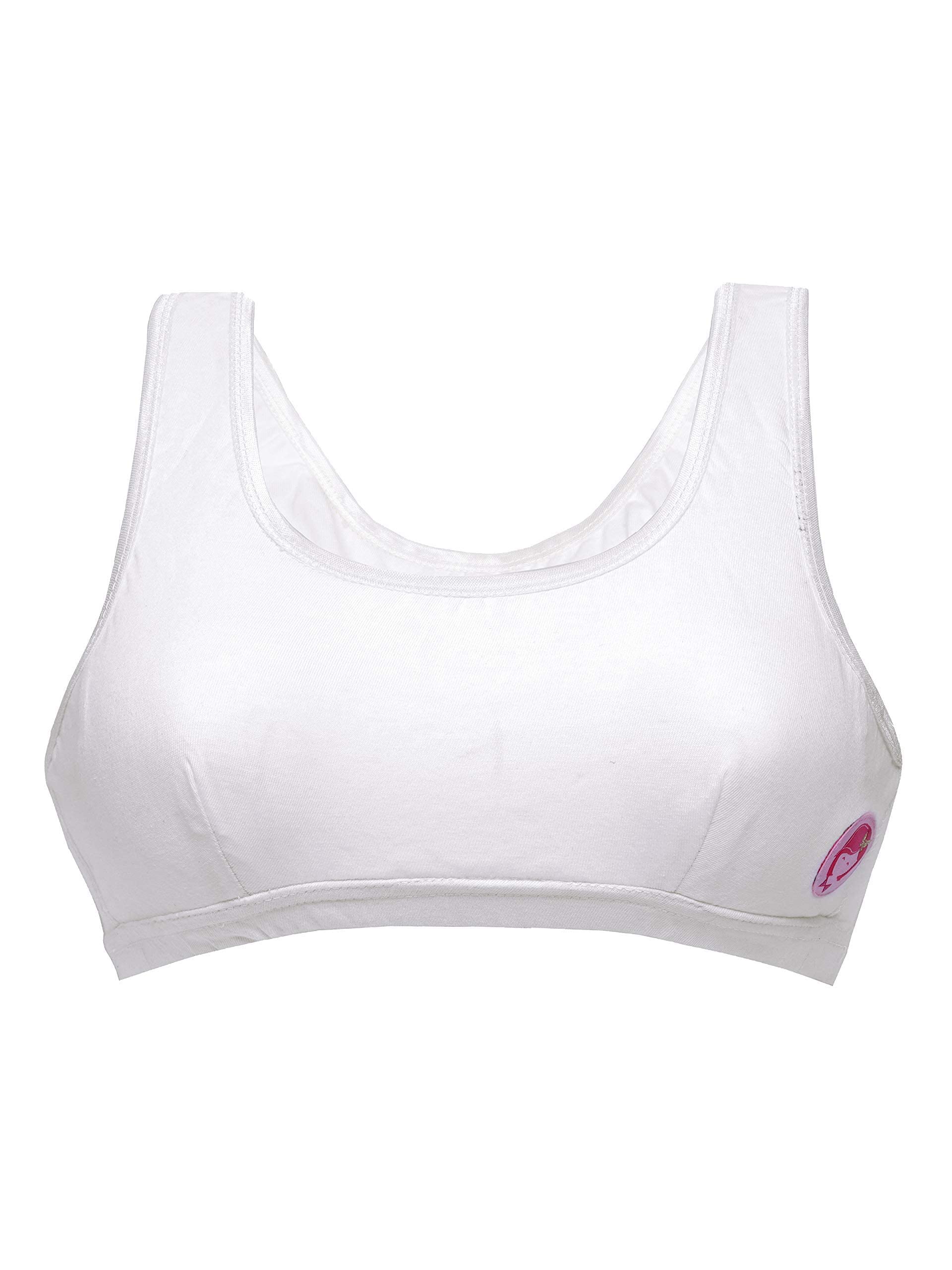 DChica Essentials Sports Bra for Girls - Cotton - Image 4