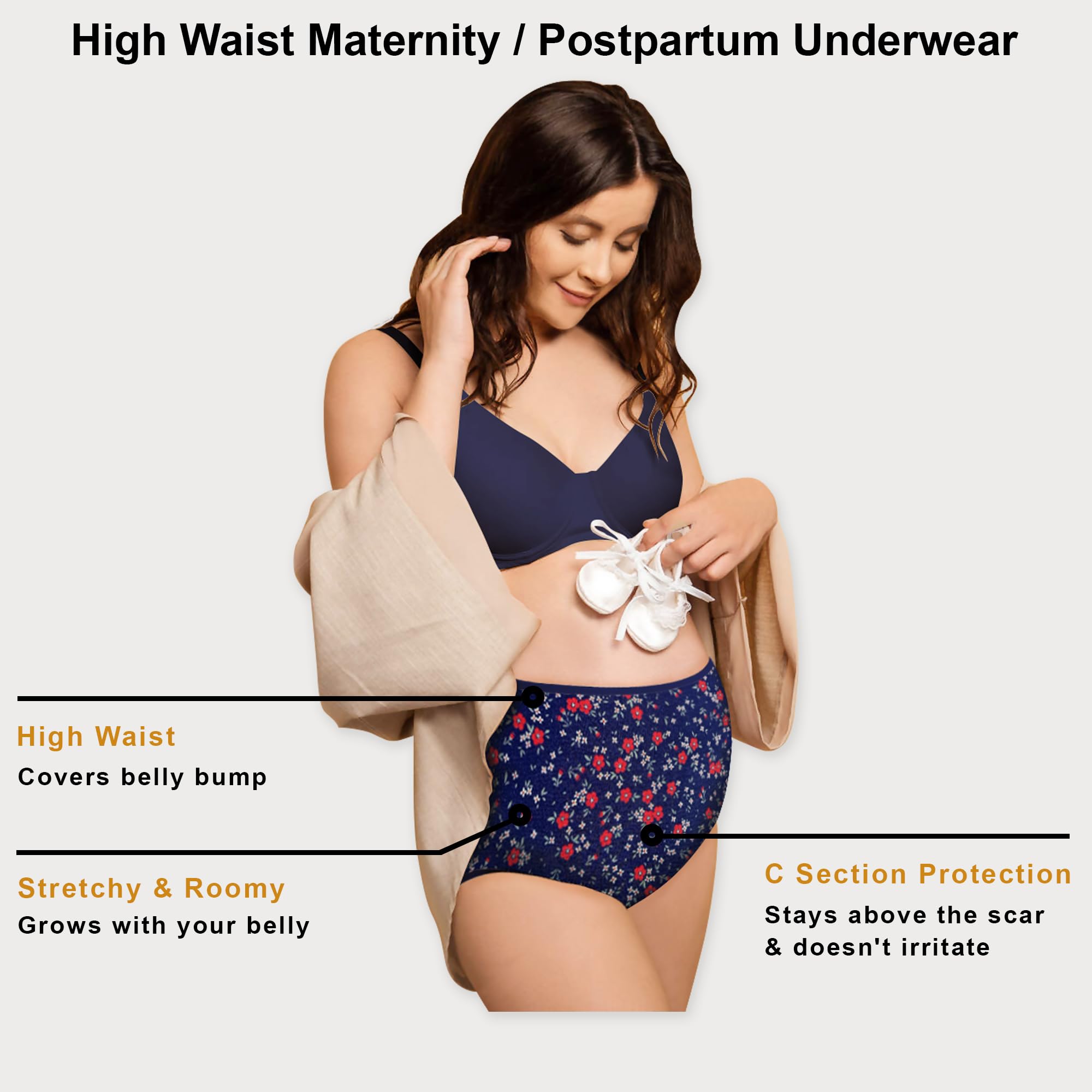 Pepperika Cotton Panties for Women - Multicolour - Image 4