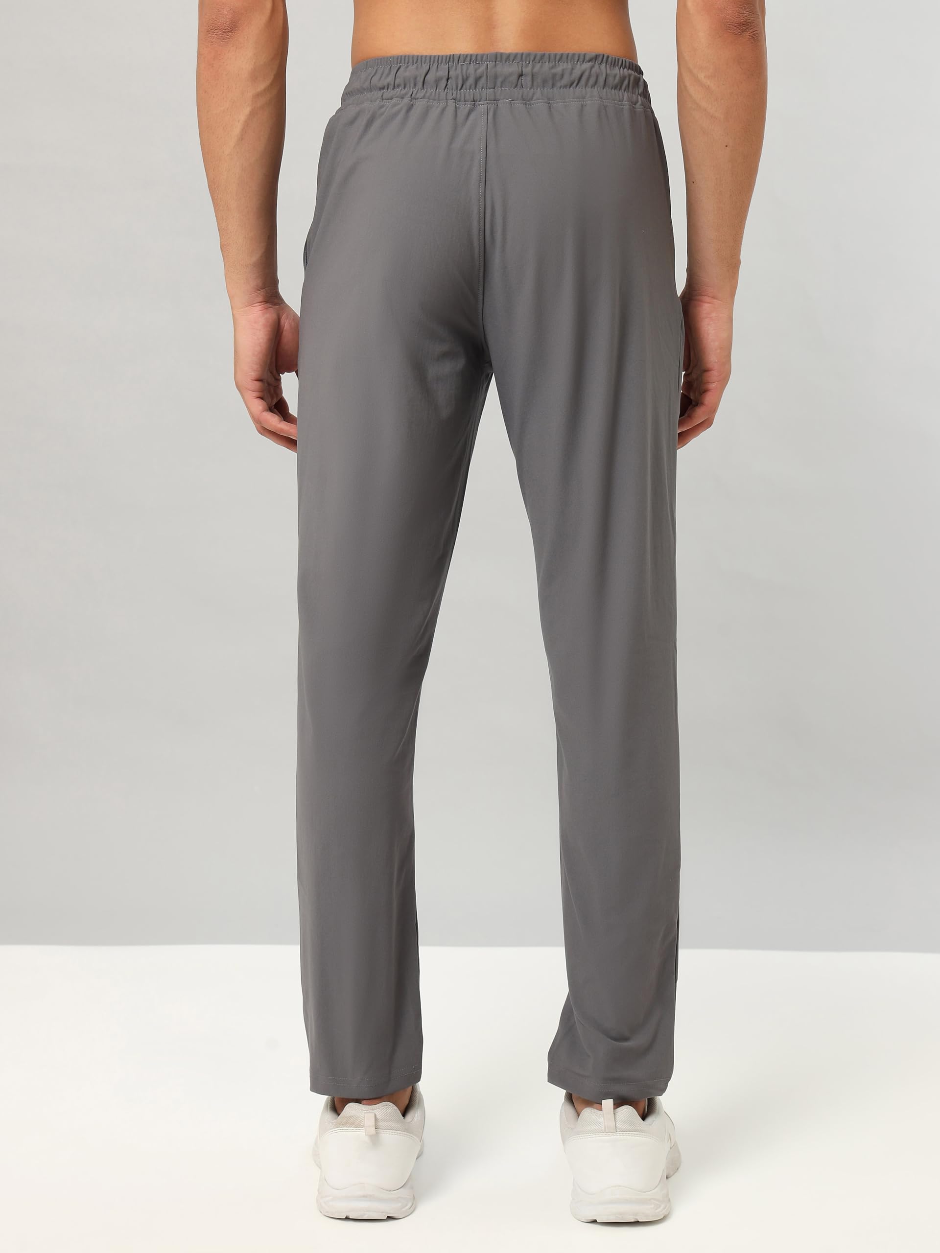 TECHNOSPORT Men's Running Track Pant - Iron Grey - Image 2