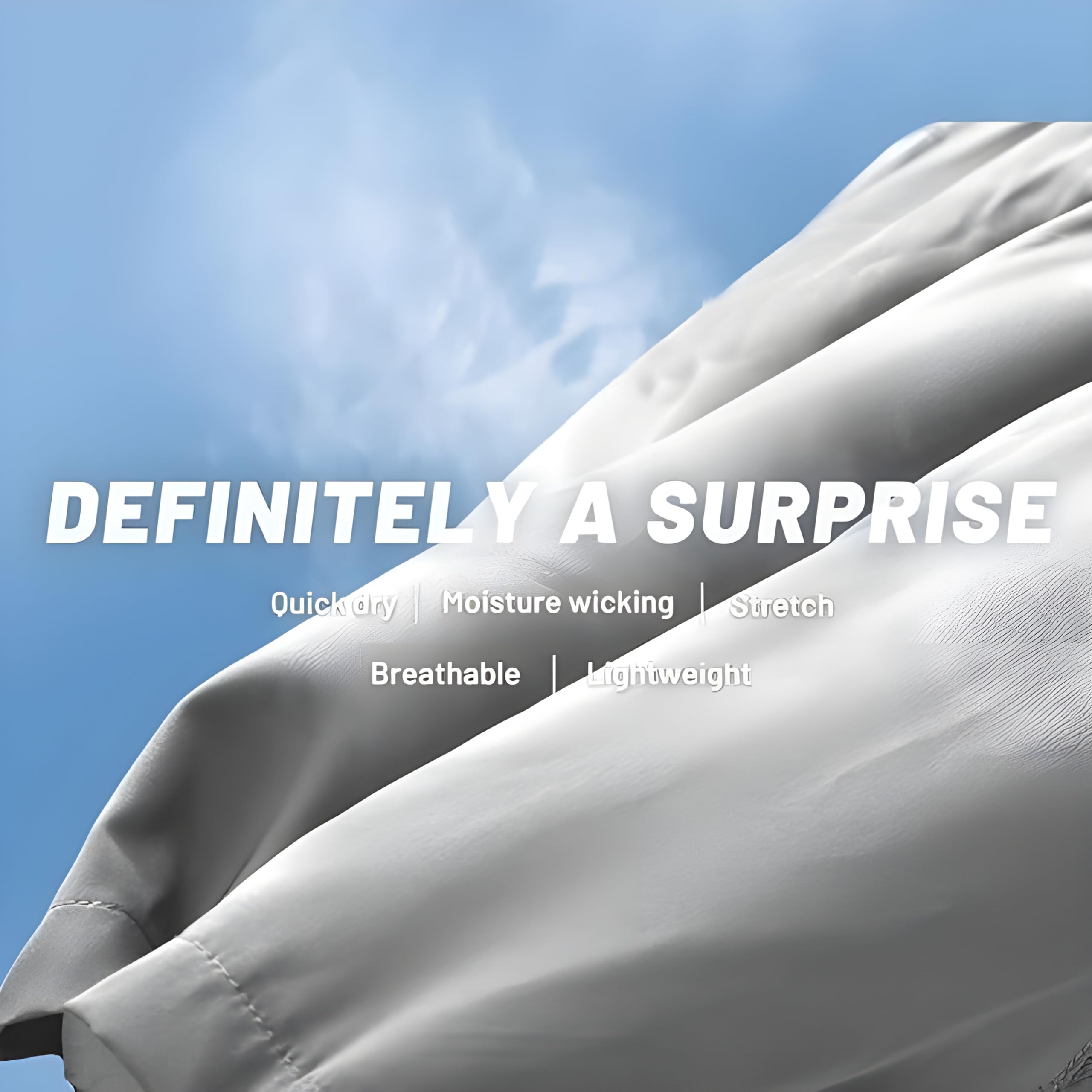 GarbGlide Men's Athletic Shorts - Light Grey - Image 4