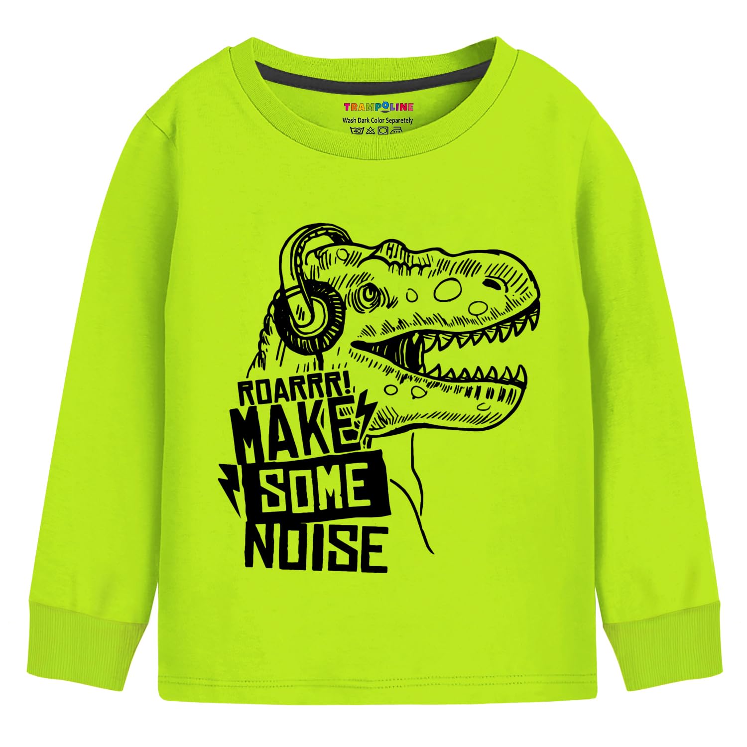 Trampoline Boys Printed T-shirt with Trackpant - Image 2