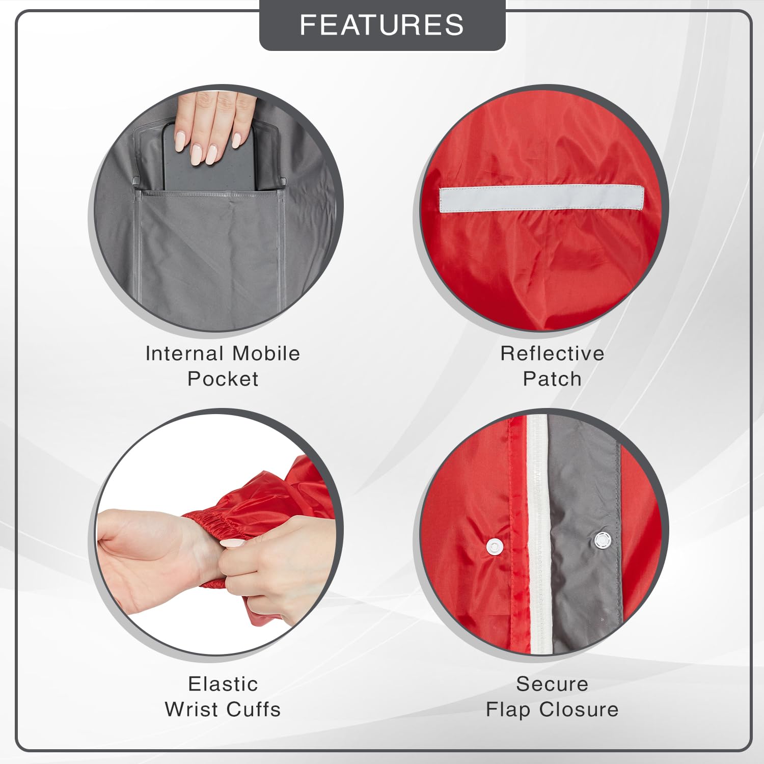 Amazon Polyester Raincoat for Women - Image 3