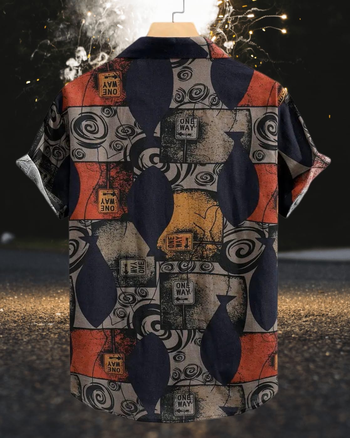 IndoPrimo Men Cotton Printed Shirt - Image 3