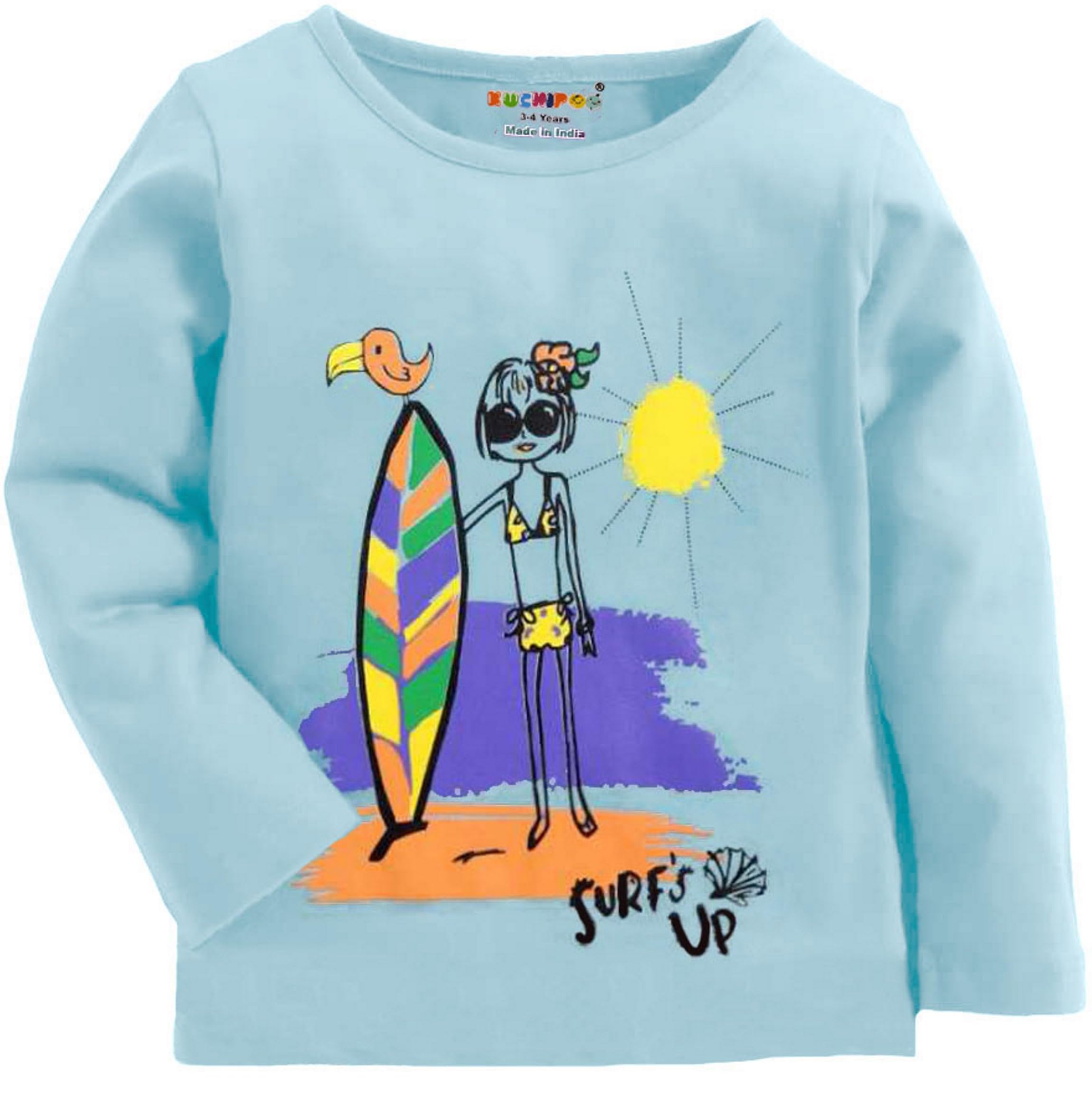 Kuchipoo Girls Cotton Blend T-Shirt - Image 4