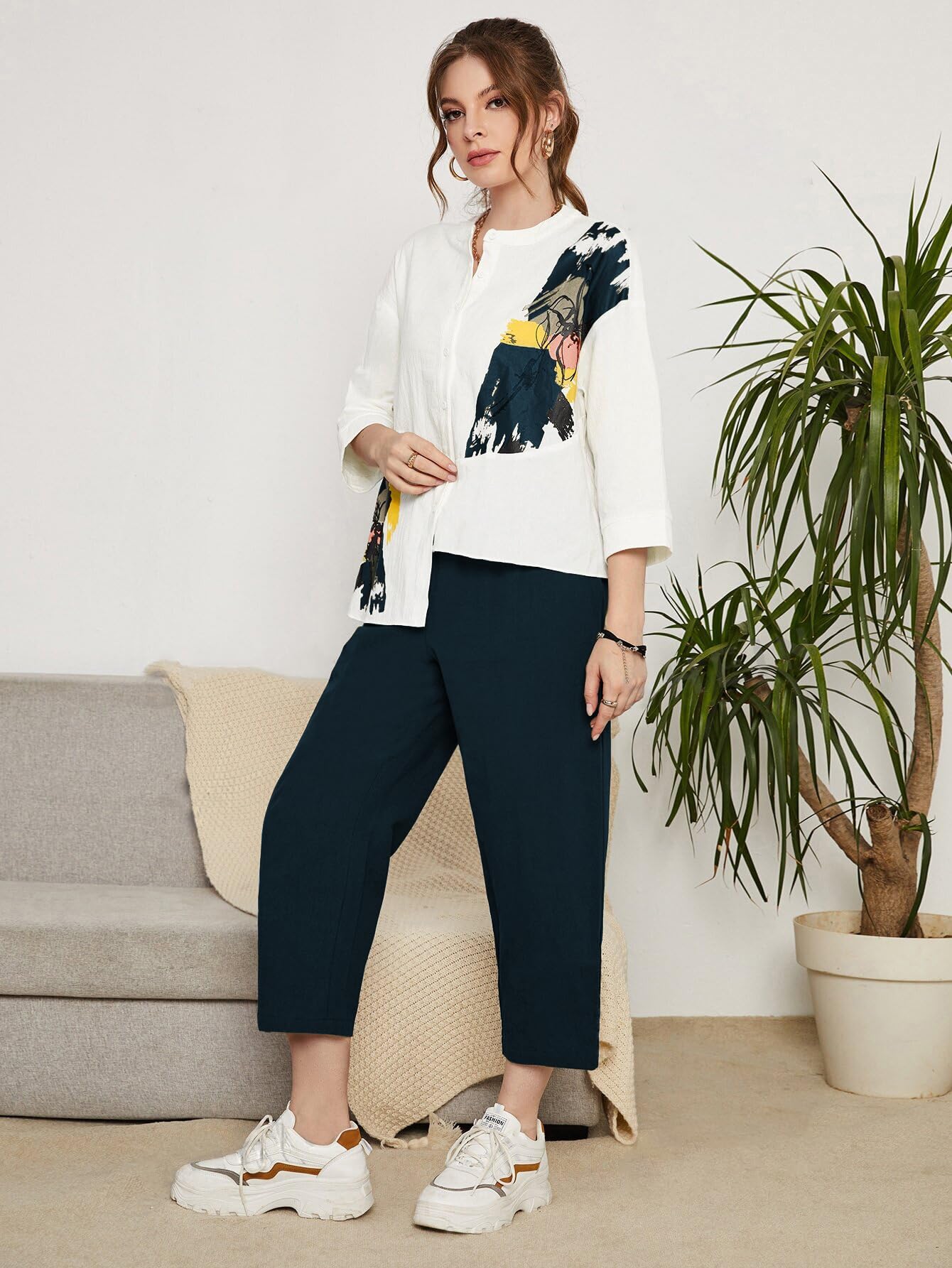 TOPLOT Co ord Set for Women - Teal - Image 5