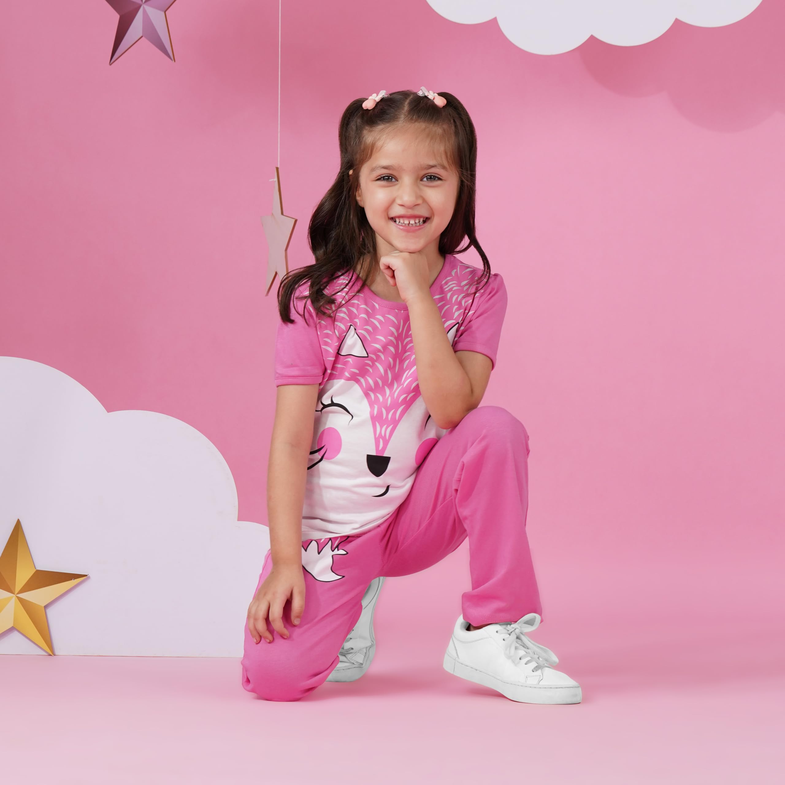 TotzTouch Cotton Girls Night Wear T Shirt - Image 2