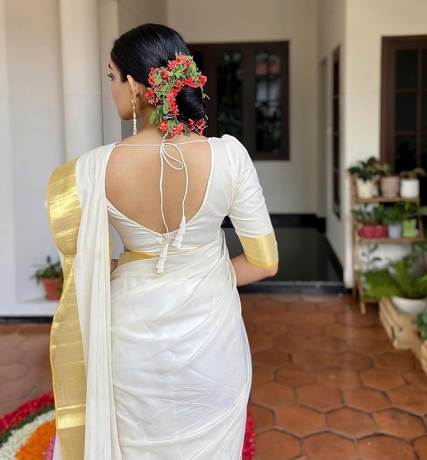 Yashika Women Cotton Silk Saree - Image 3