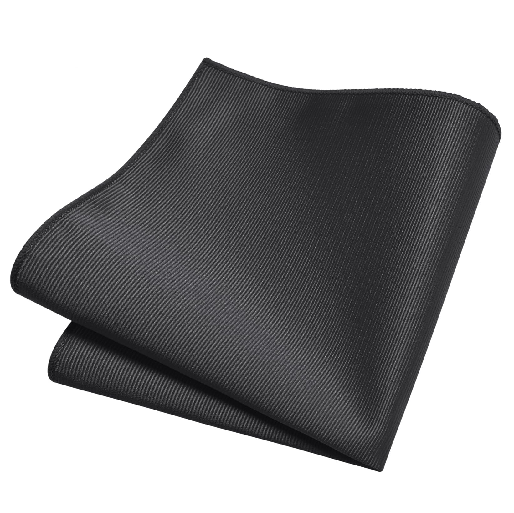 GUSLESON Charcoal Gray Wedding Ties for Men - Image 3