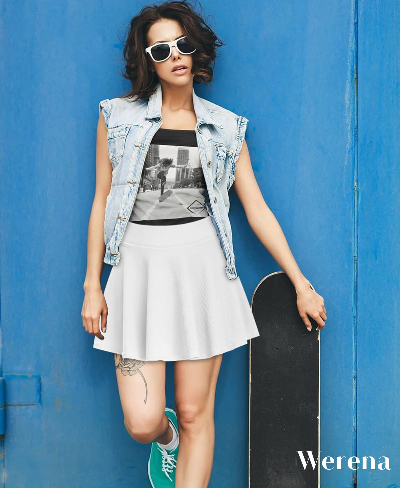 FRAULEIN Women's Flared Skater Skirt - Image 4