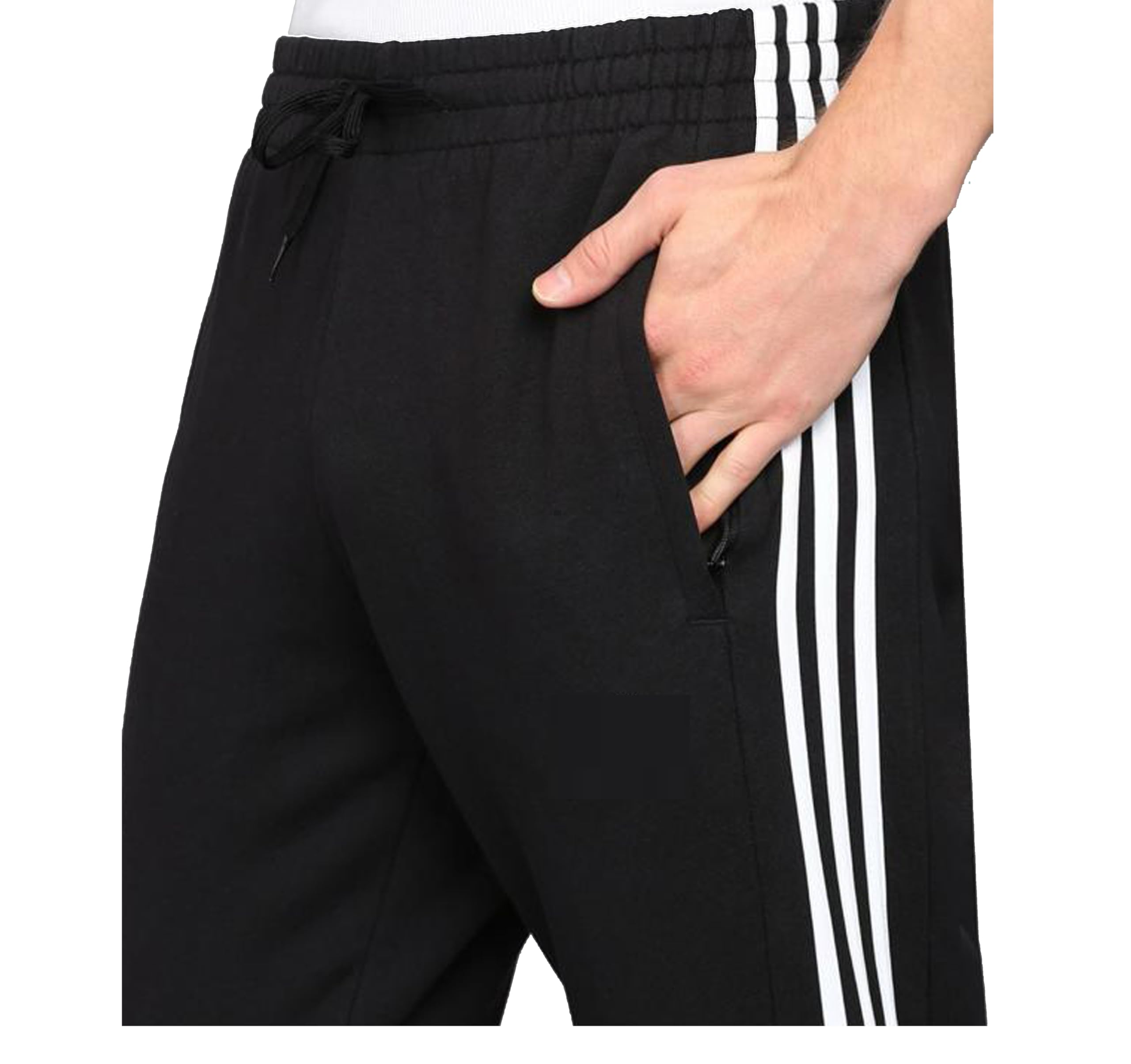 GarbGlide Men's Black Track Pants - Image 4