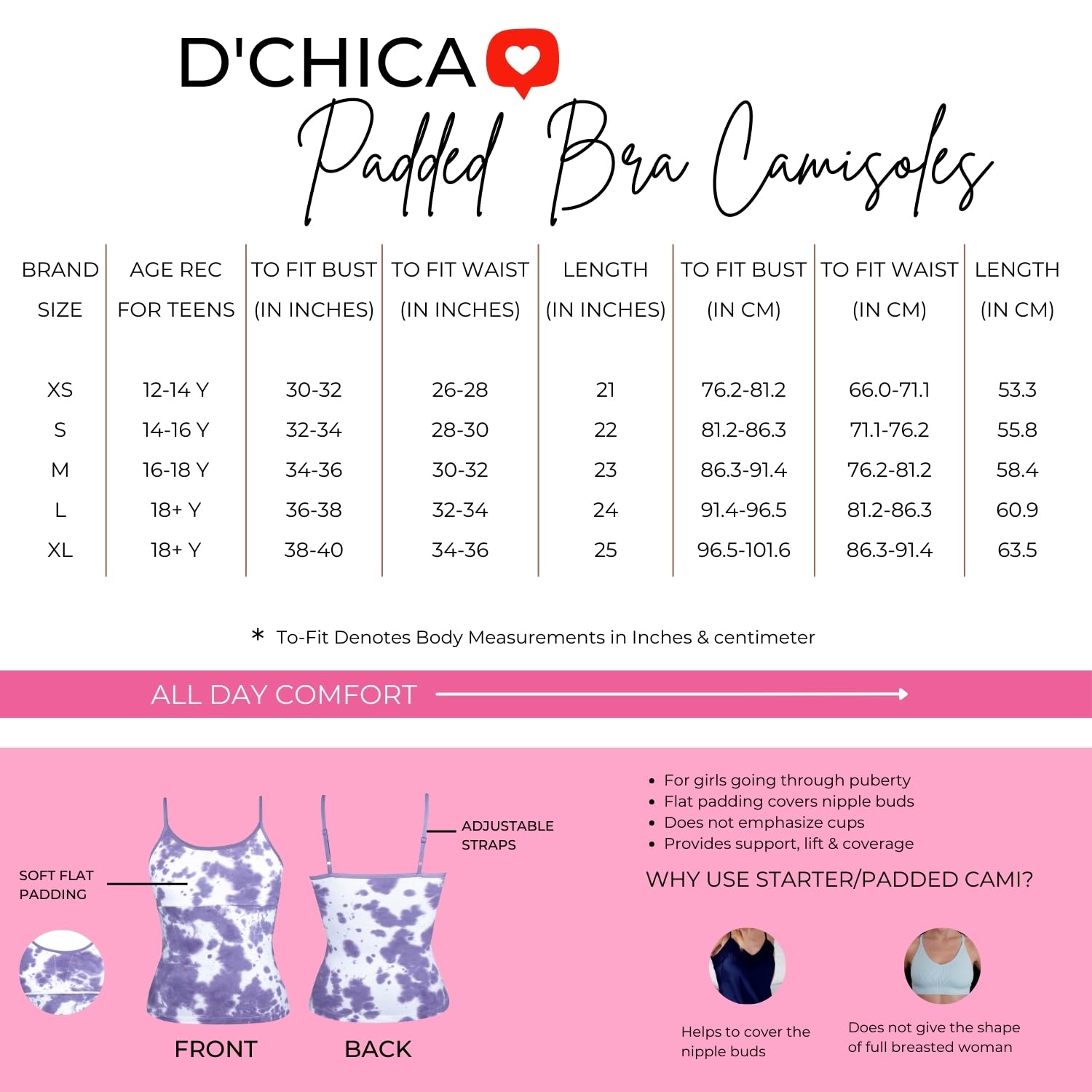 DChica Women Cotton Camisole Bra - Image 2