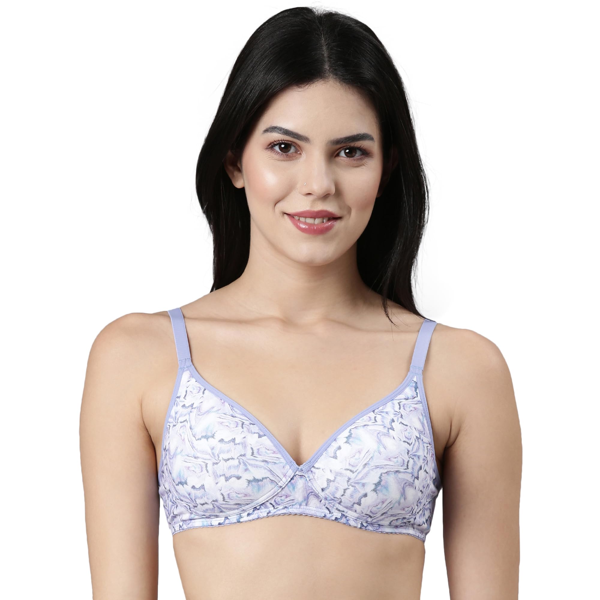 Enamor Cotton T-Shirt Bra for Women - Padded Wirefree
