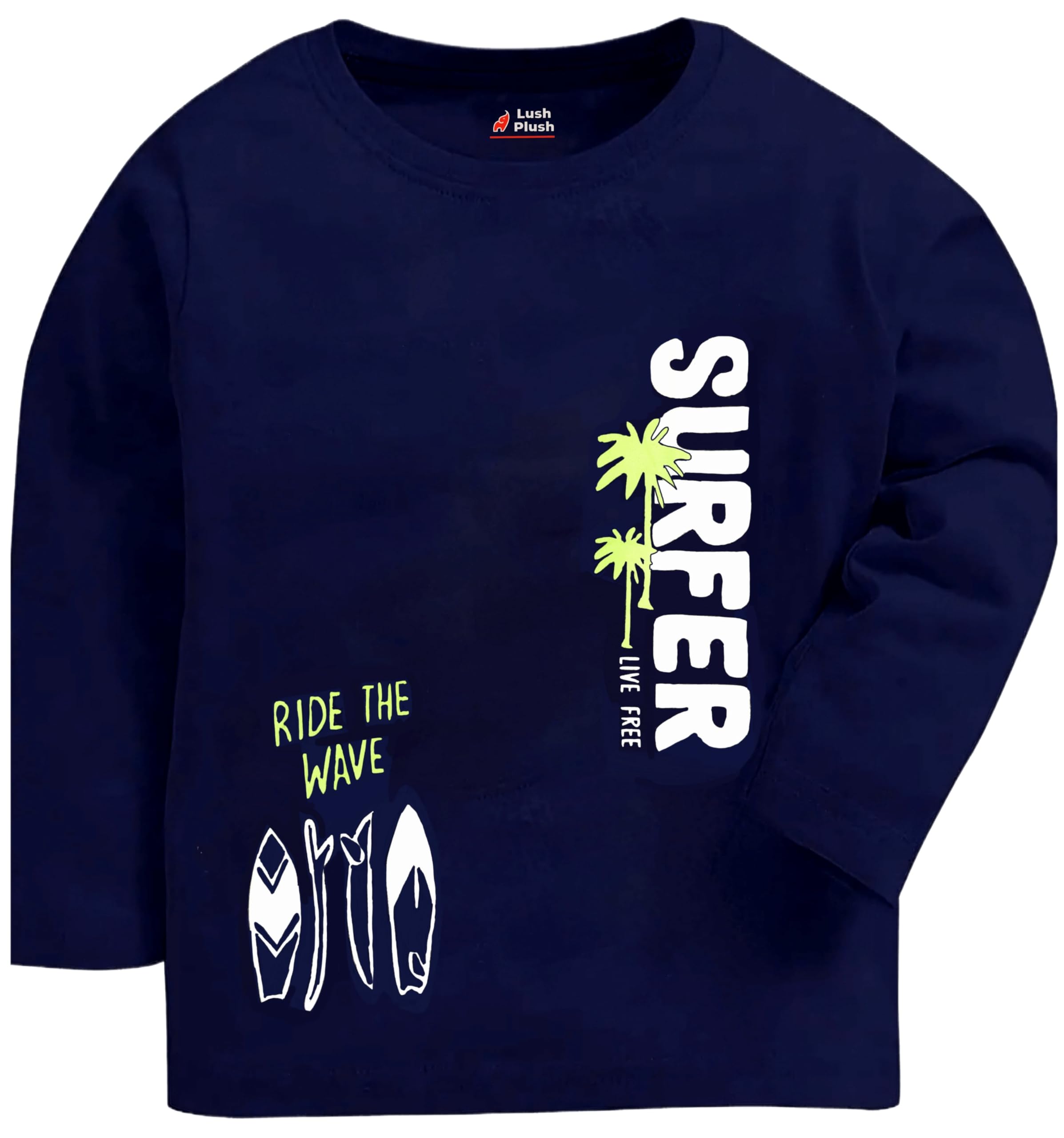 Lush Boys Multicolor Printed T-Shirt - Image 4