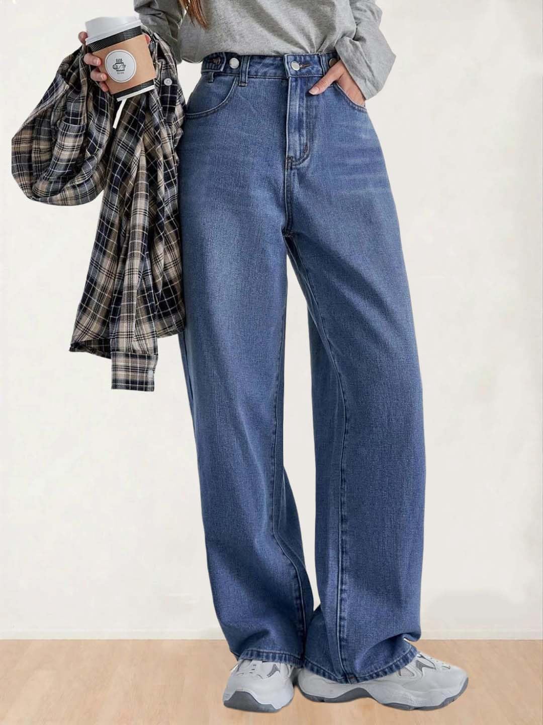 KOTTY Women's High Rise Jeans - Black - Image 4