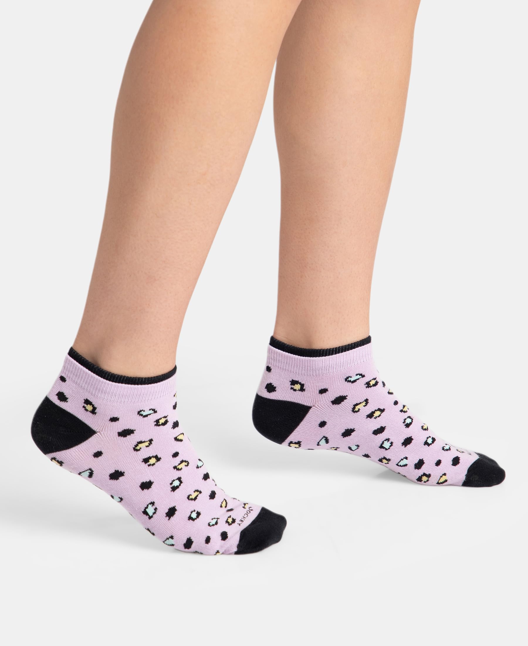 Jockey Women's Compact Cotton Stretch Socks - Peach - Image 4