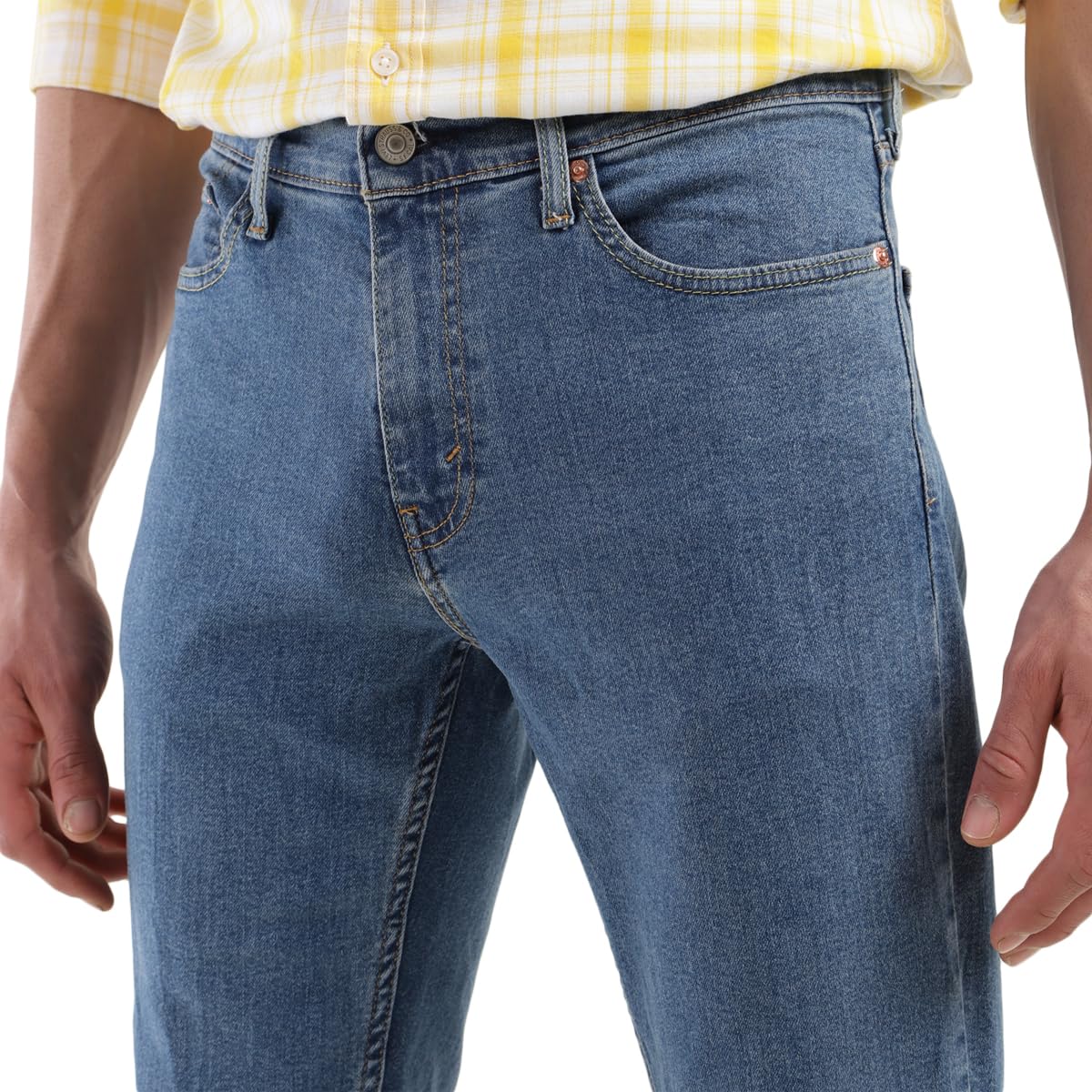 Levi's Slim Fit Jeans for Men - Blue Denim - Image 4