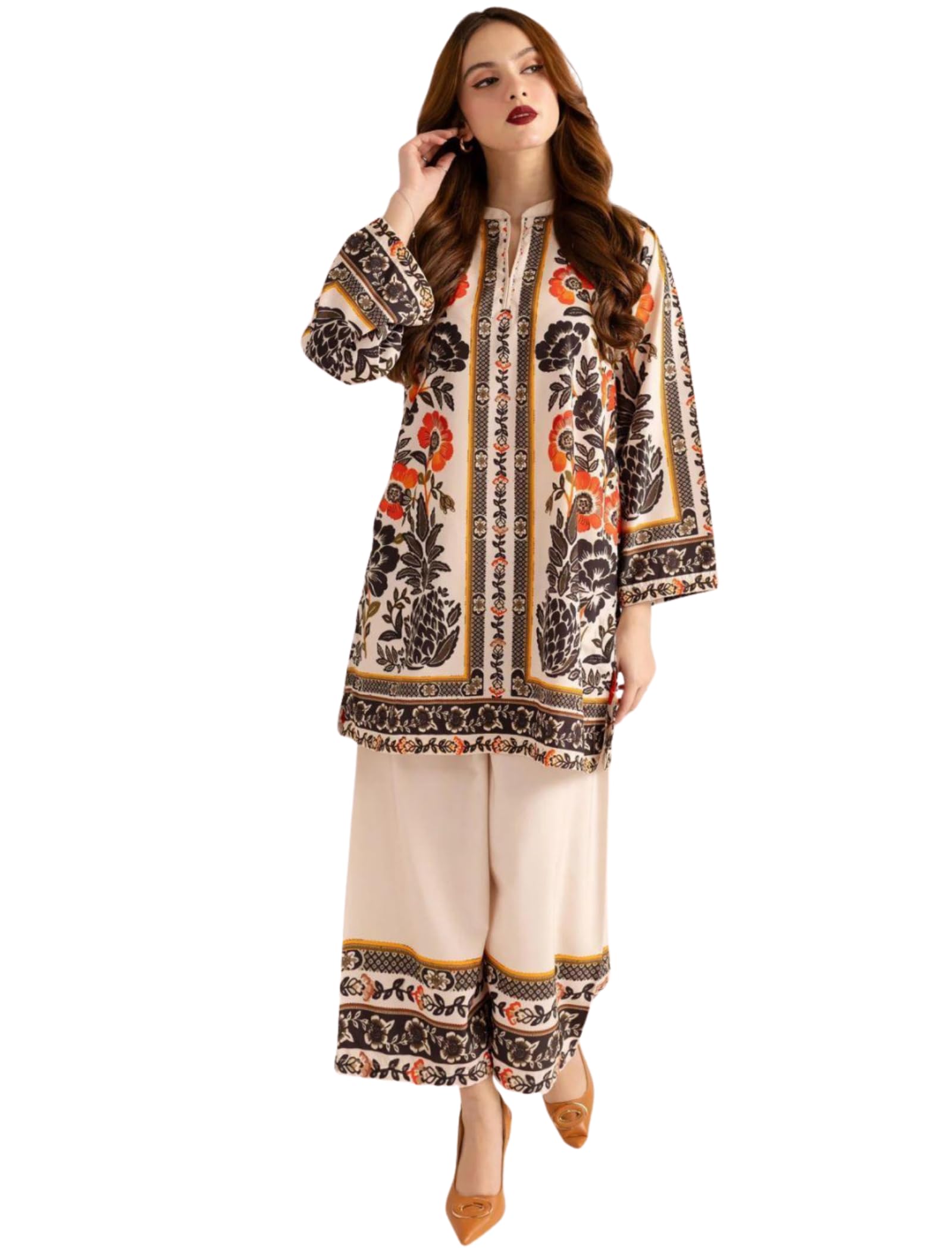 Modestouze Coord Set for Women Cotton Poly Rayon