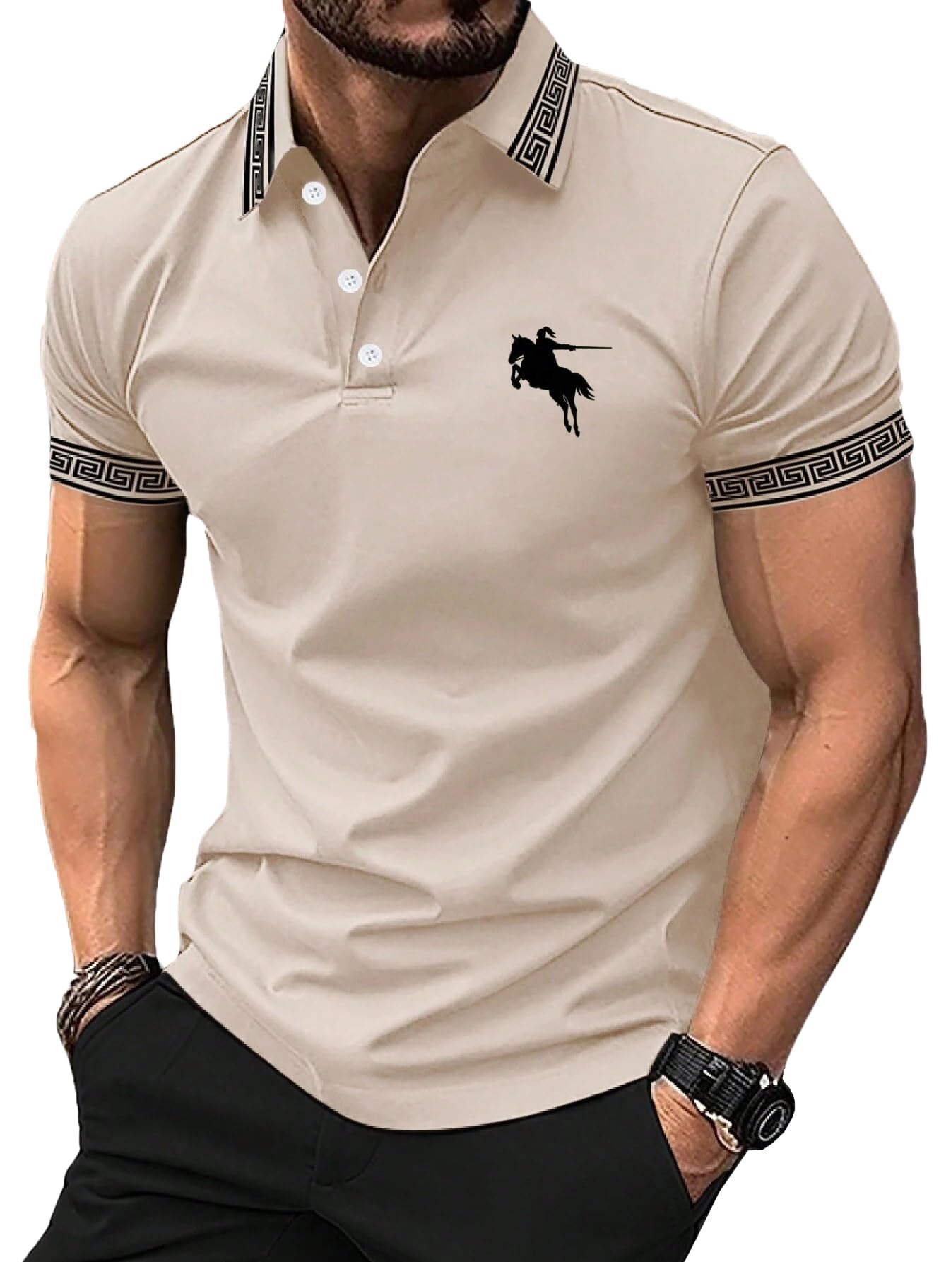 Lymio Men's Polo T-Shirt - Chiku