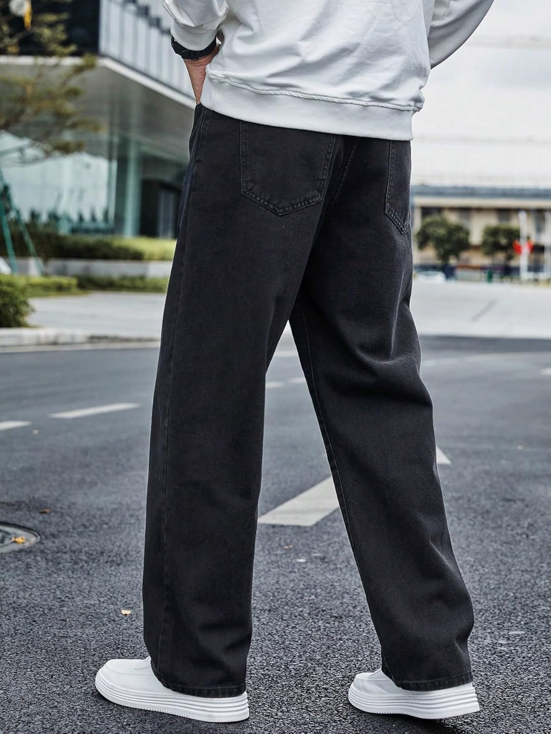 KOTTY Men's Black Denim Jeans - Image 4