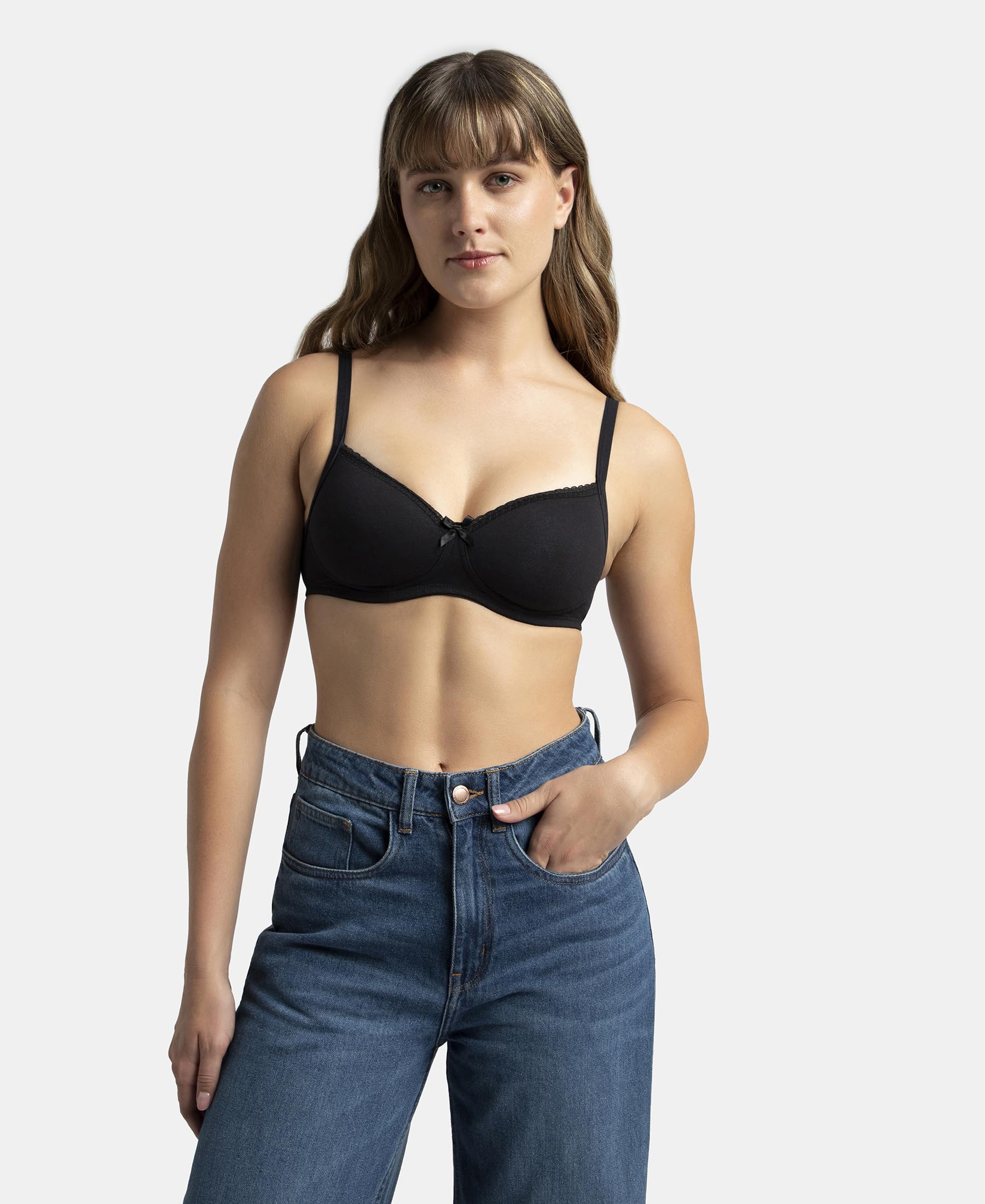 Jockey Women's Wirefree Bra - Black - Image 5