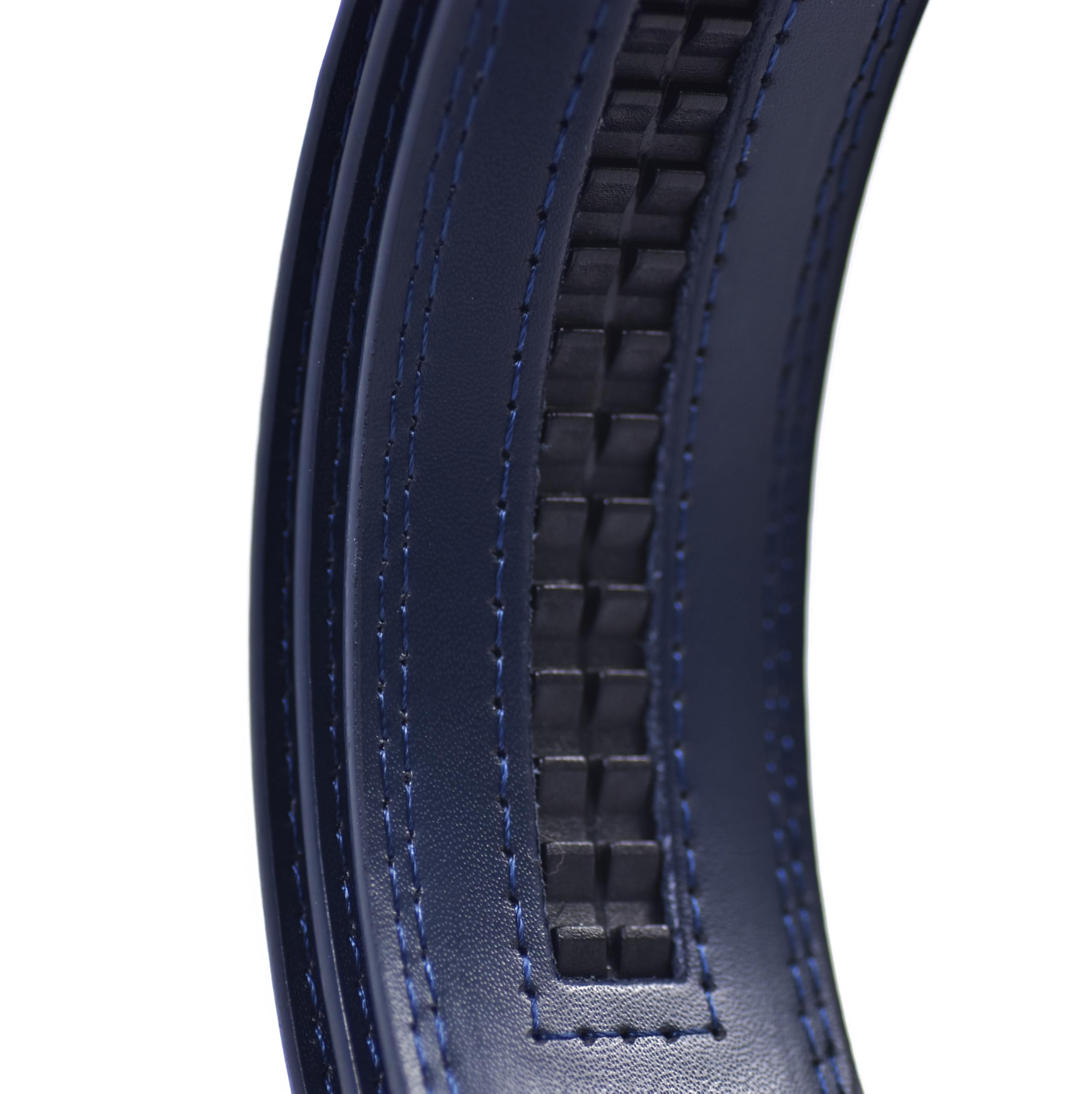 WildHorn Men's Genuine Leather Belt - Midnight Navy - Image 3