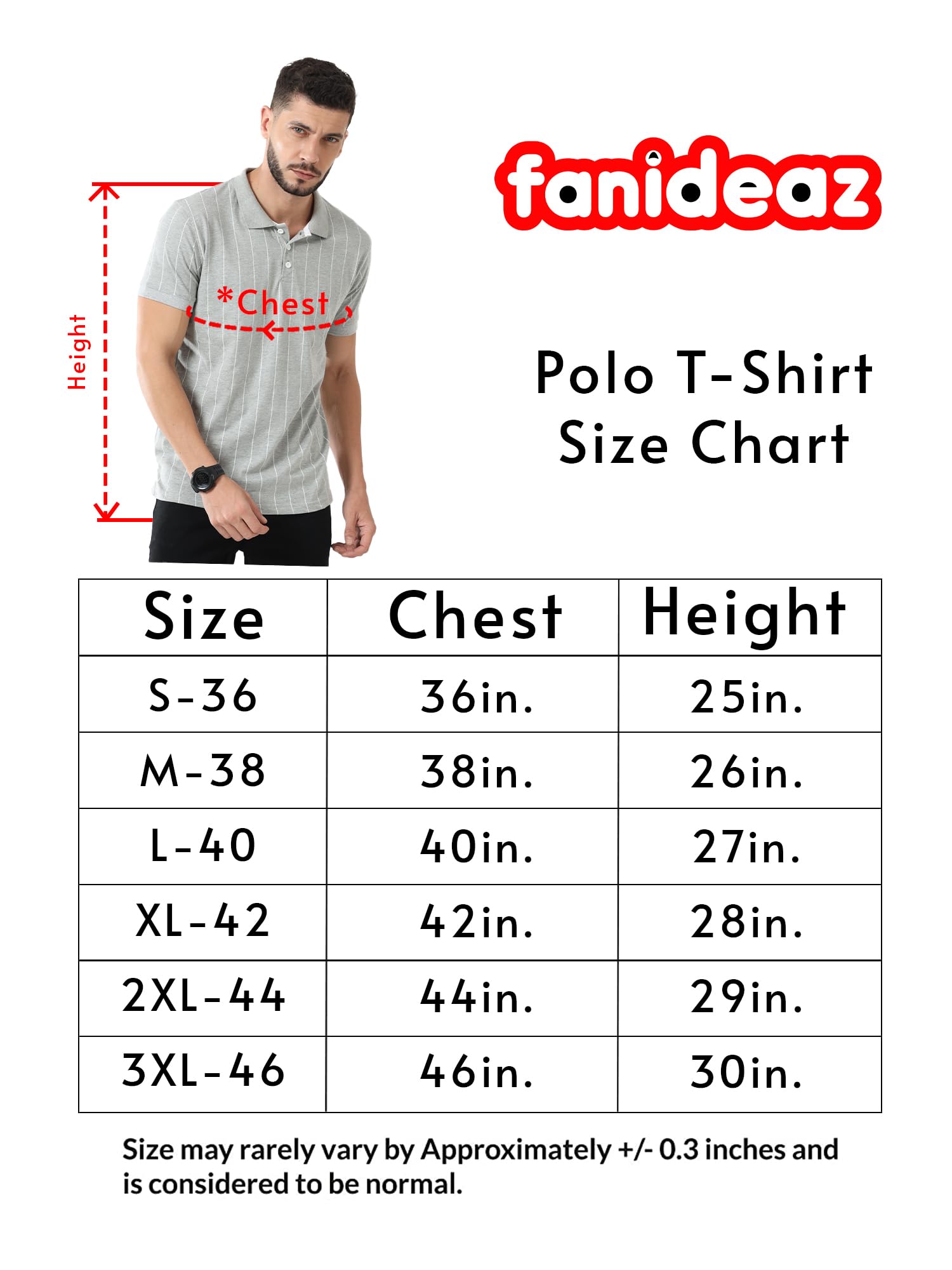fanideaz Men's Cotton Half Sleeve Striped T-Shirt - Image 5
