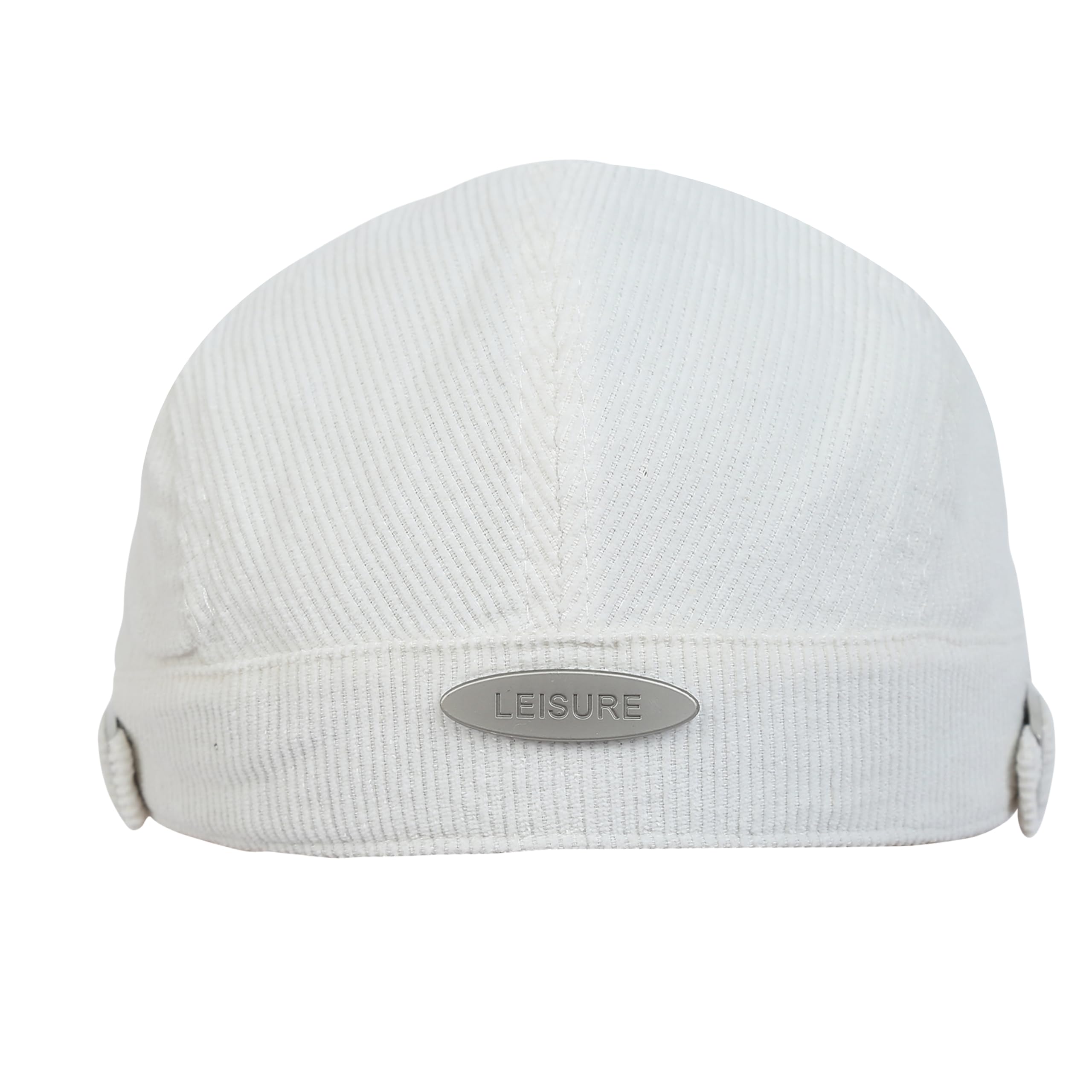 FabSeasons Men's Ivy Flat Golf Cap - Cream - Image 2