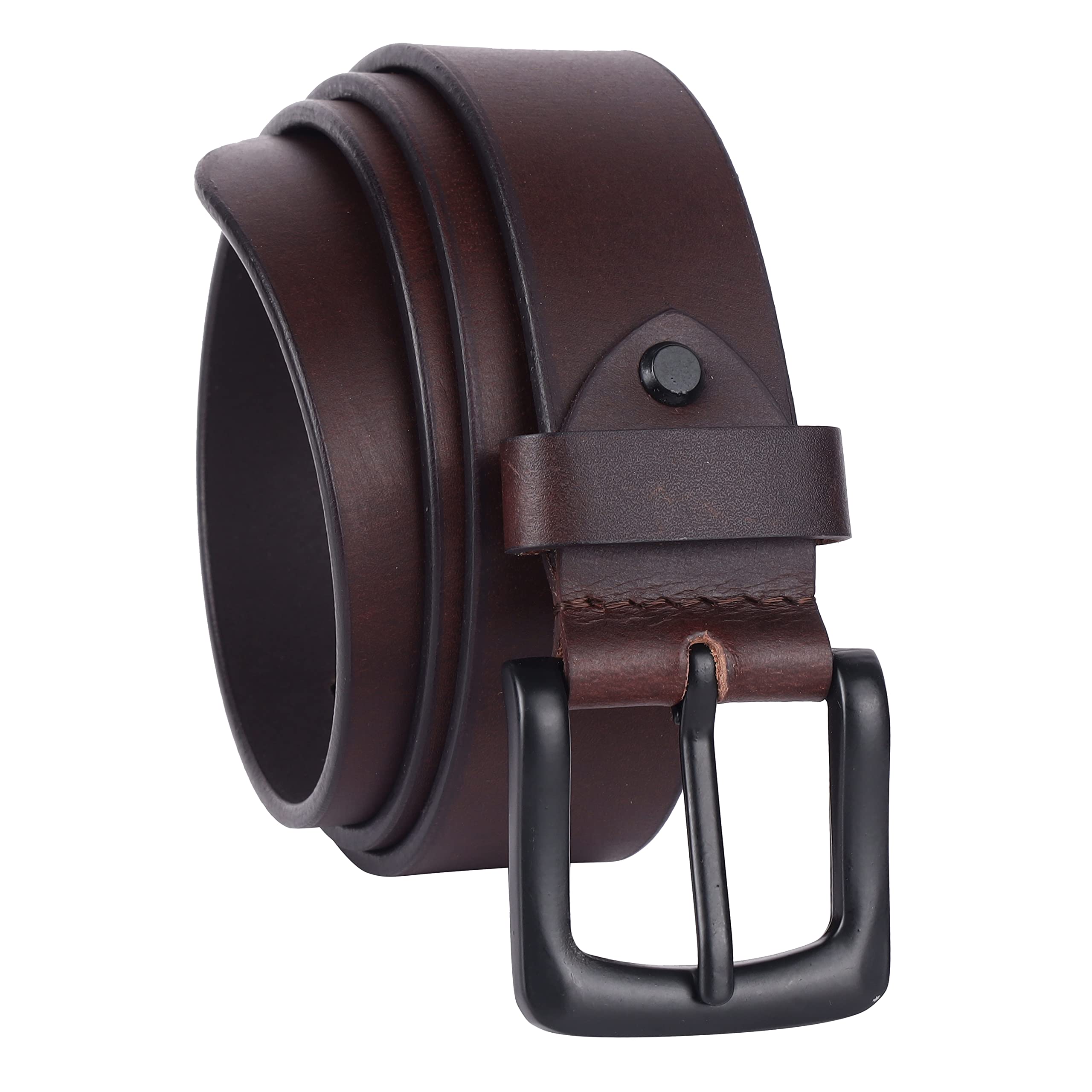 HAMMONDS FLYCATCHER Leather Belt for Men - Brown