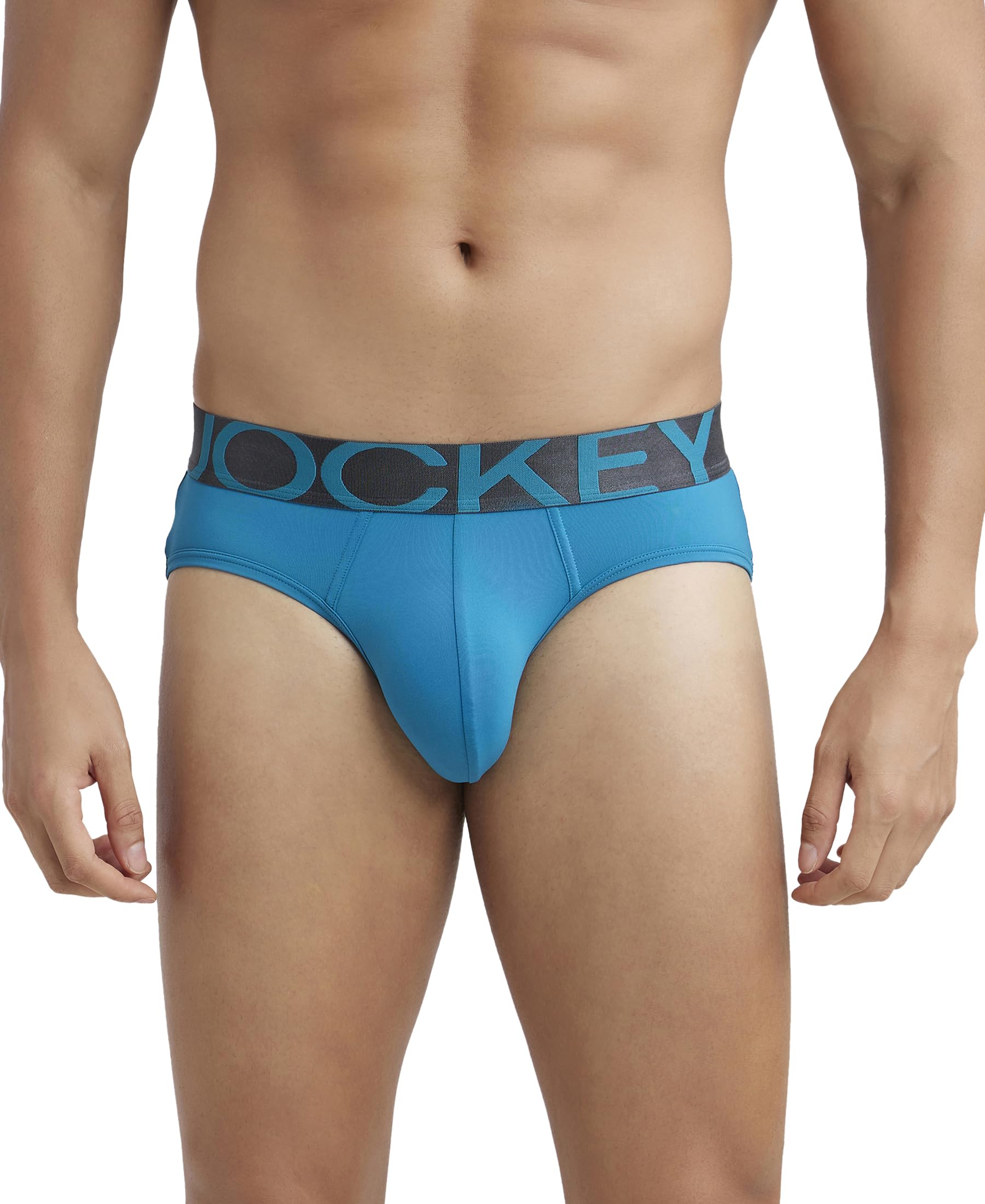 Jockey Men's Cotton Ultra Soft Brief - Ocean Depth