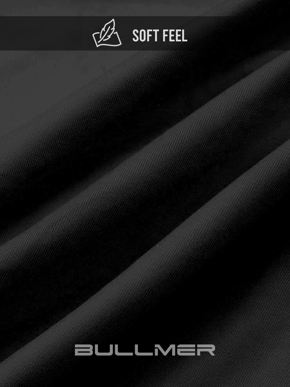 BULLMER Printed Oversized T-Shirt for Men - Black - Image 3