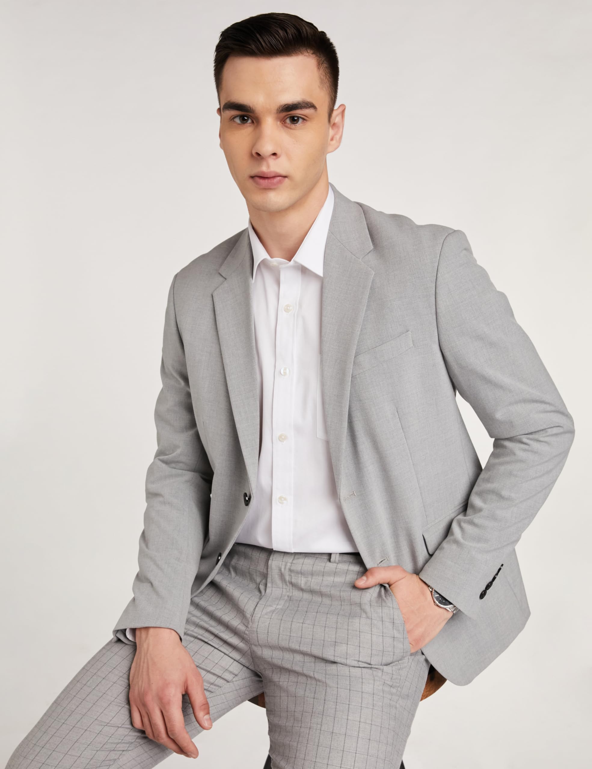 Formal Shirts for Men - White - Image 4