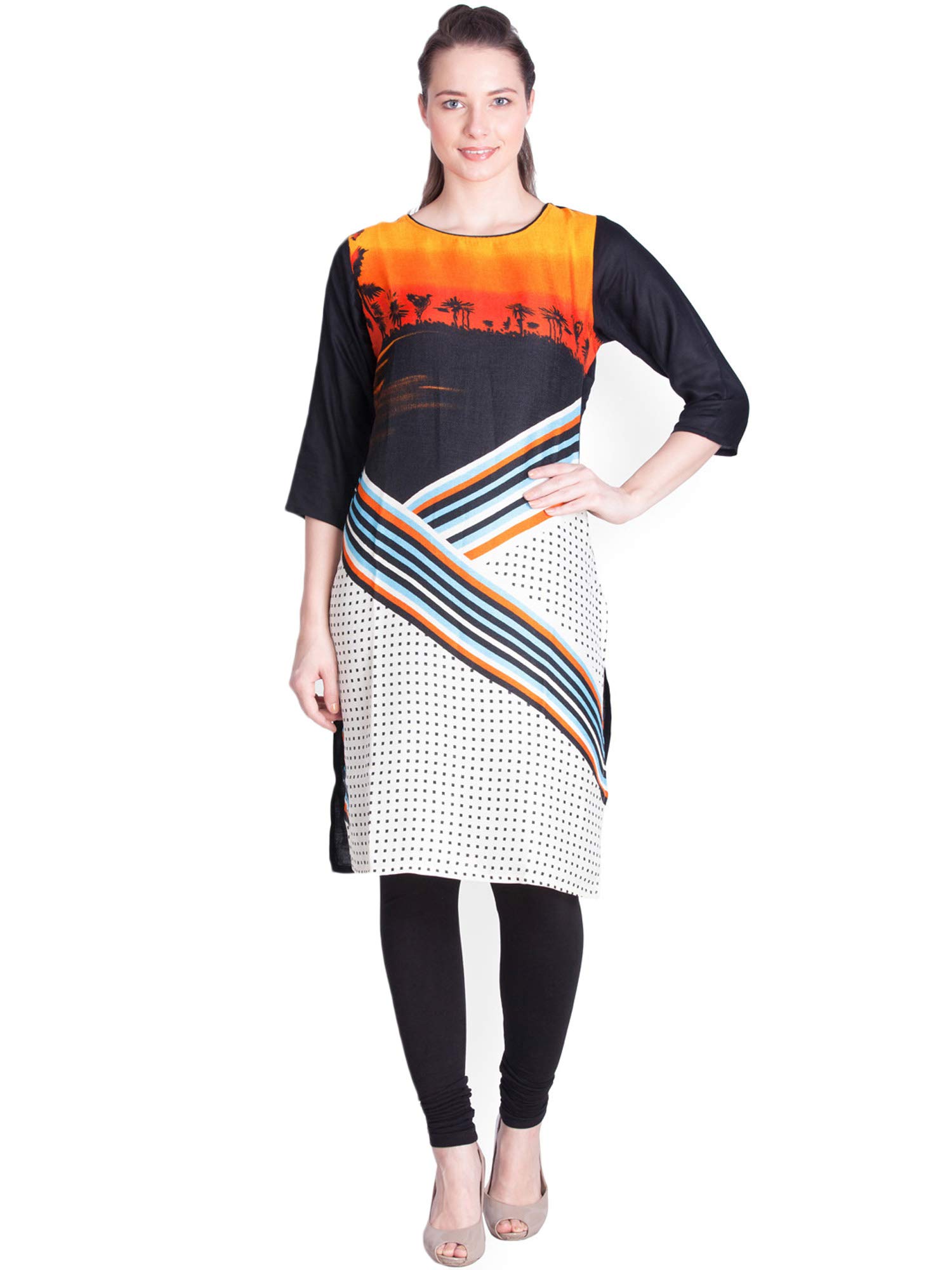 Lyra Cotton Churidar Leggings for Women - Image 5