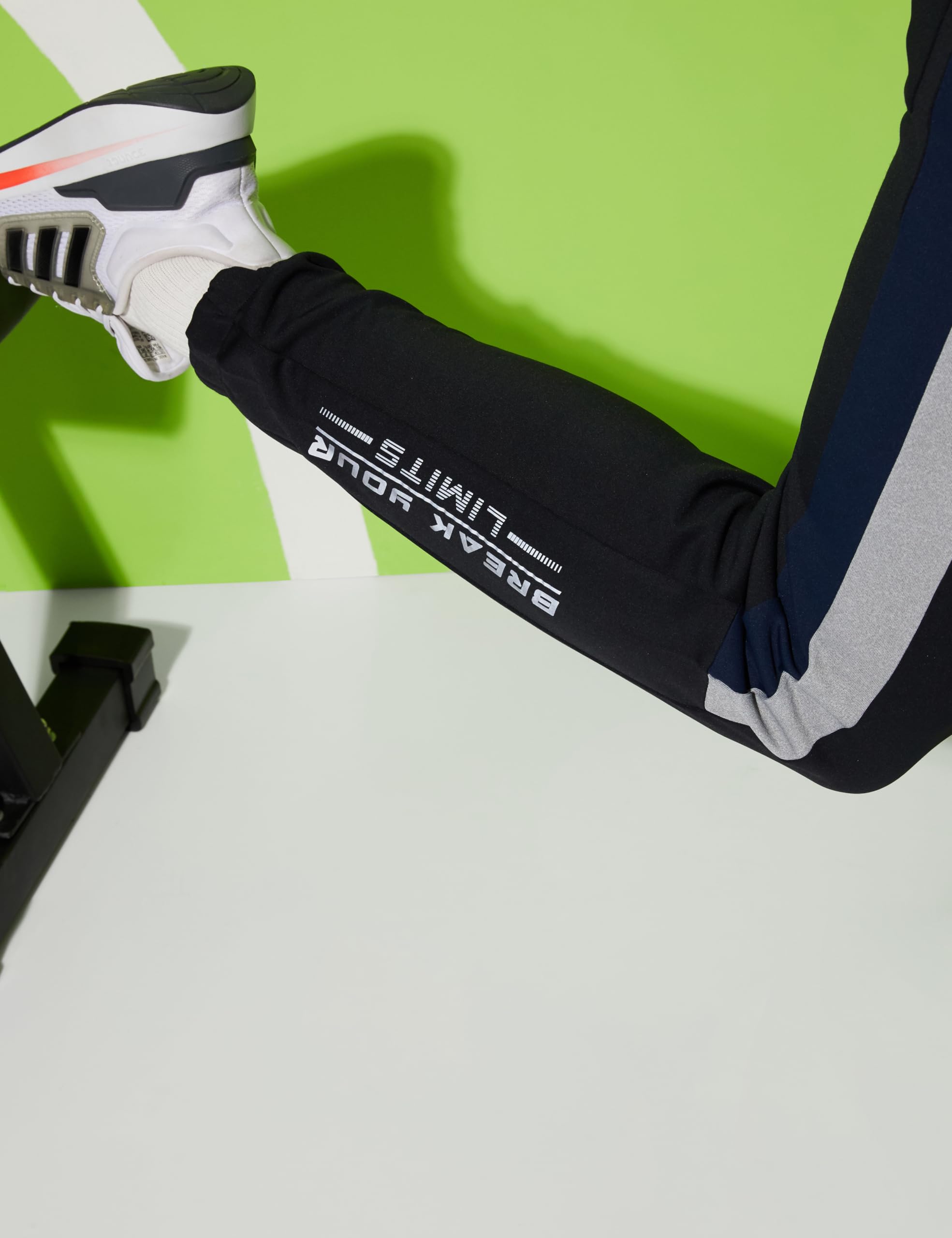 Amazon Men's Sports Track Pants - Jet Black - Image 5