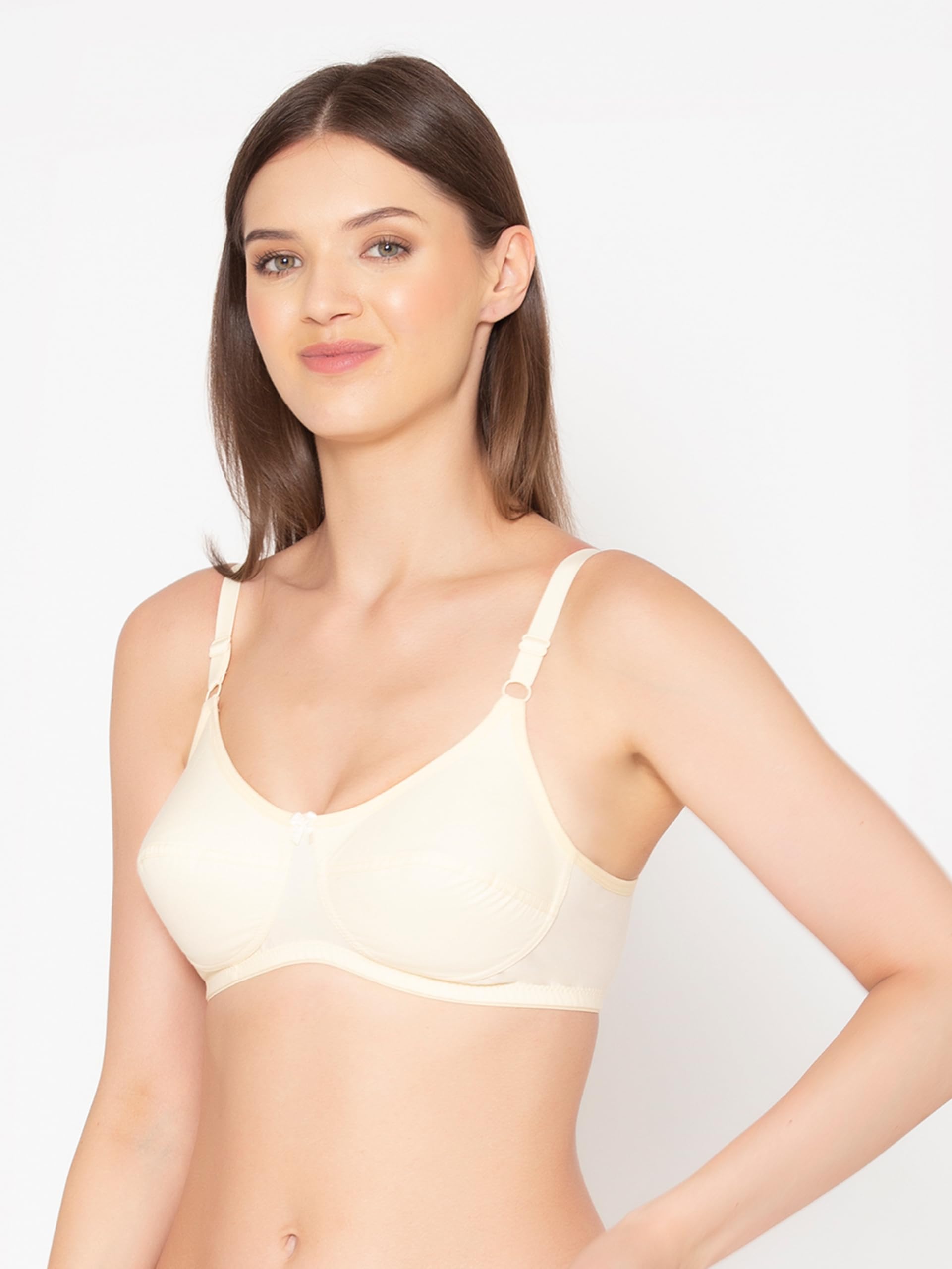 Groversons Paris Beauty Women's Non-Padded Bra - Skin - Image 3
