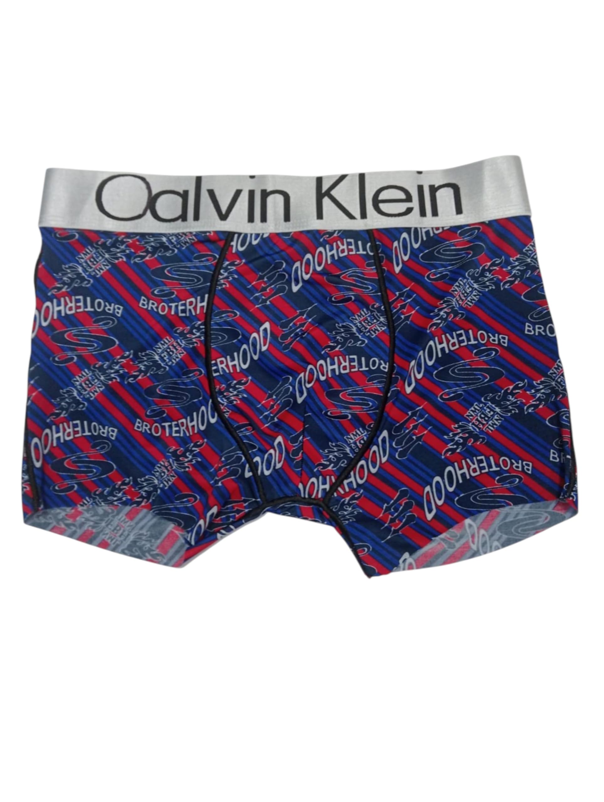 Men's Cotton Printed Trunks - Yellow & Blue - Image 3