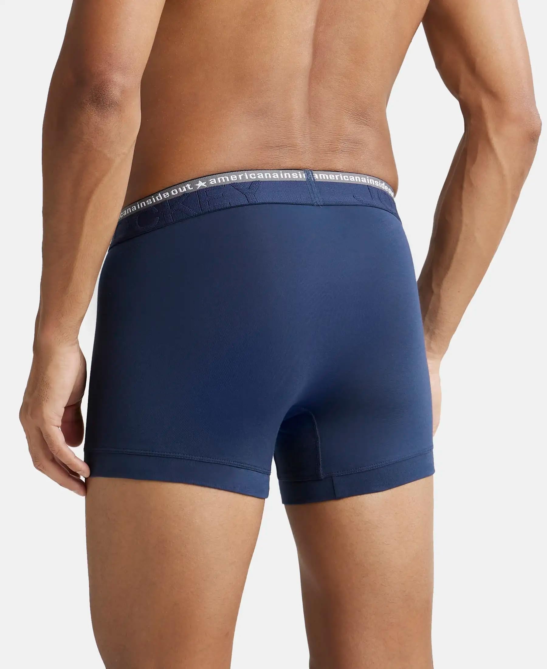 Jockey Men's Cotton Stretch Trunks - Image 4