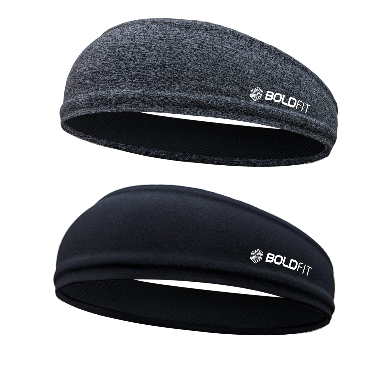 Boldfit Unisex Sport Headband - Black