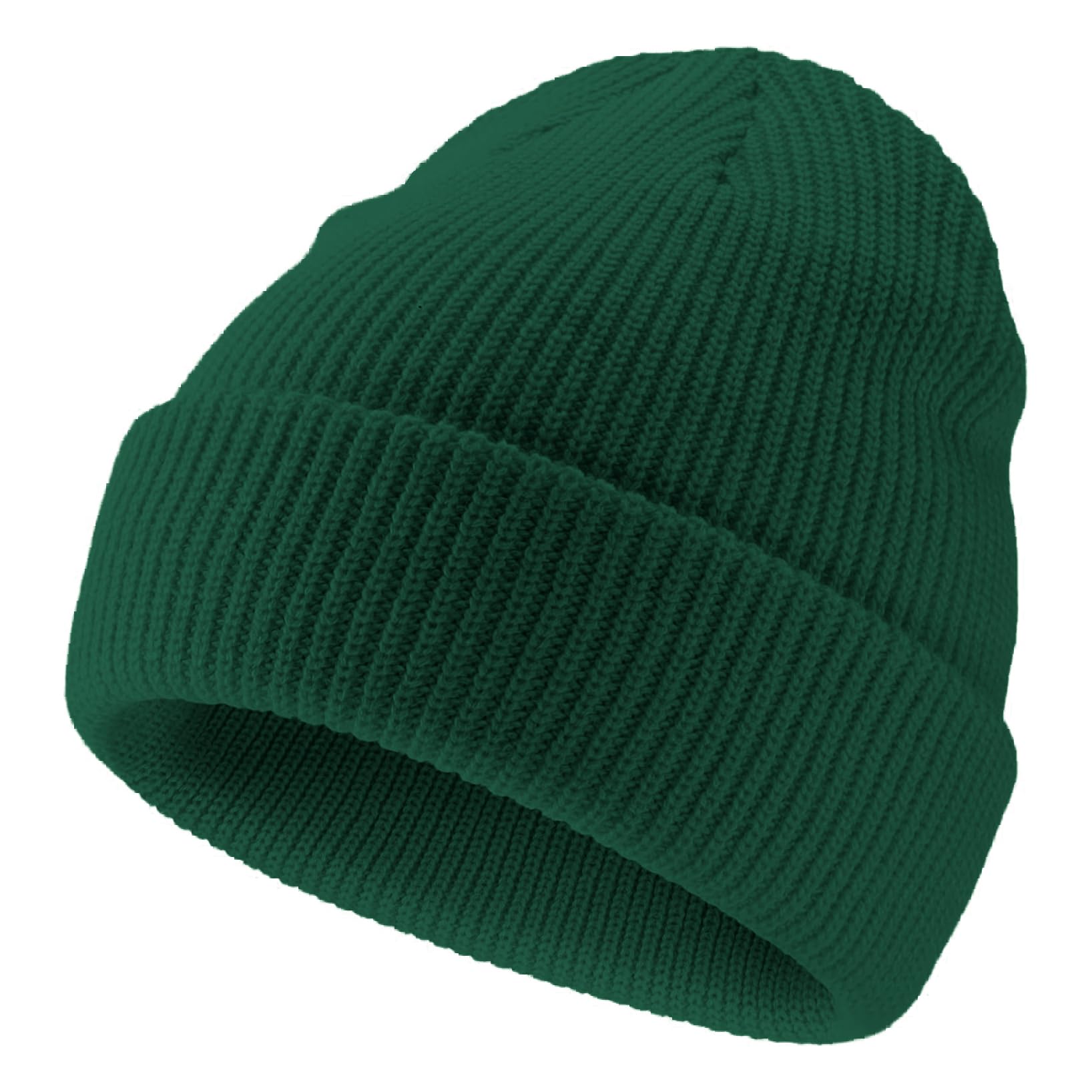 Elle Green Northwind Unisex Beanie - Woolen