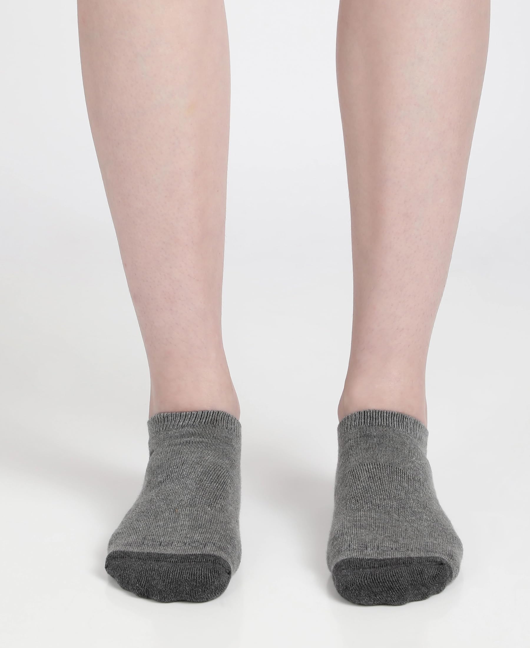 Jockey Women's No Show Modal Blend Socks - Navy & Grey - Image 5