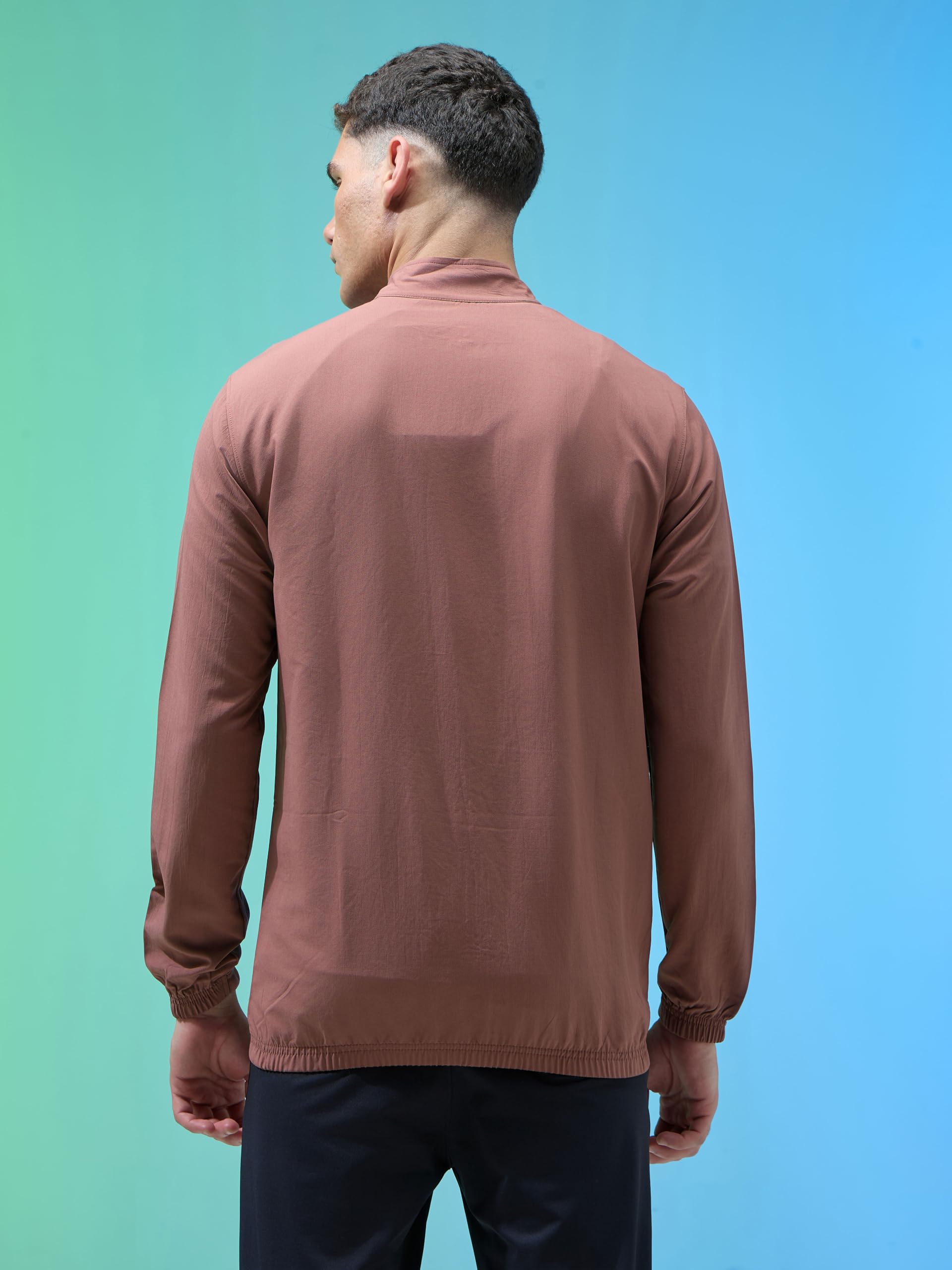 TECHNOSPORT Men Slim Fit Solid Jacket - Image 2